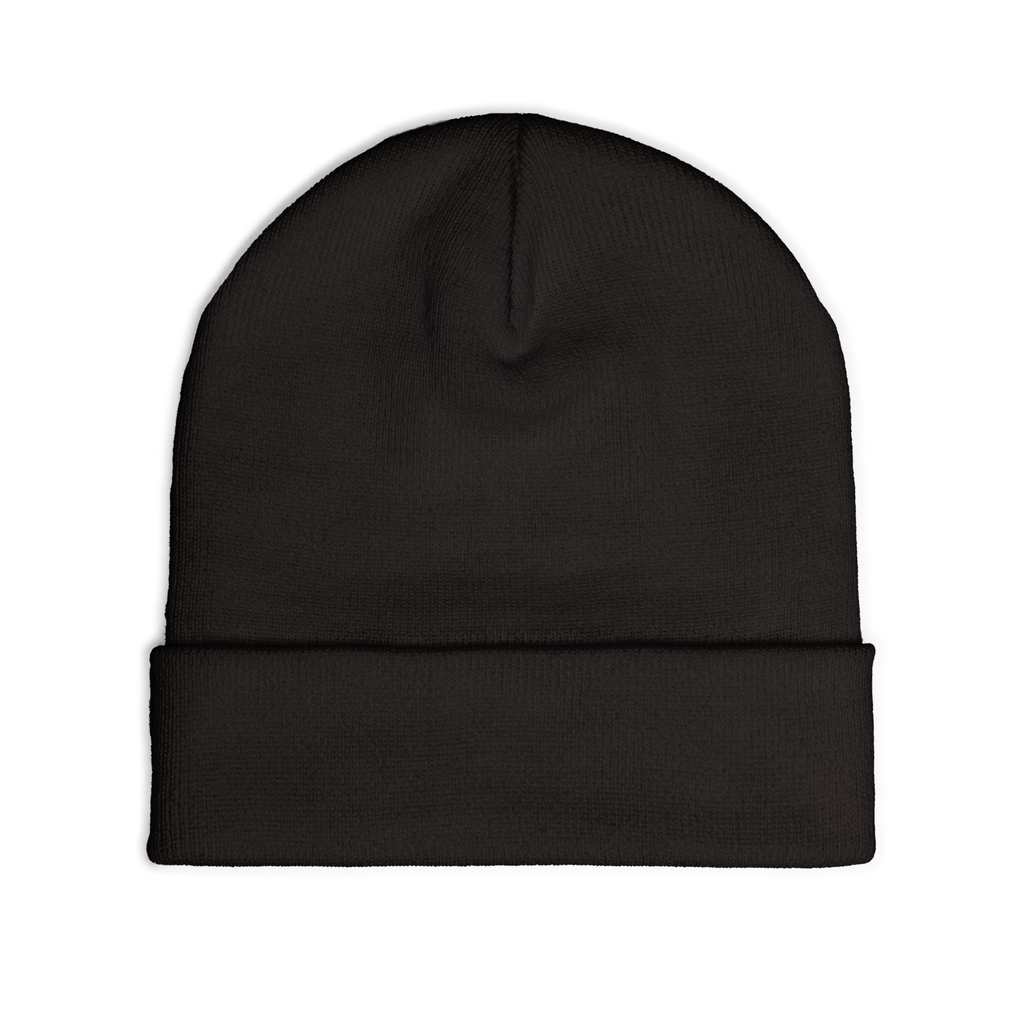 Embroidered 'Natural Woman' Knit Beanie — Cozy Winter Hat for Soulful Style