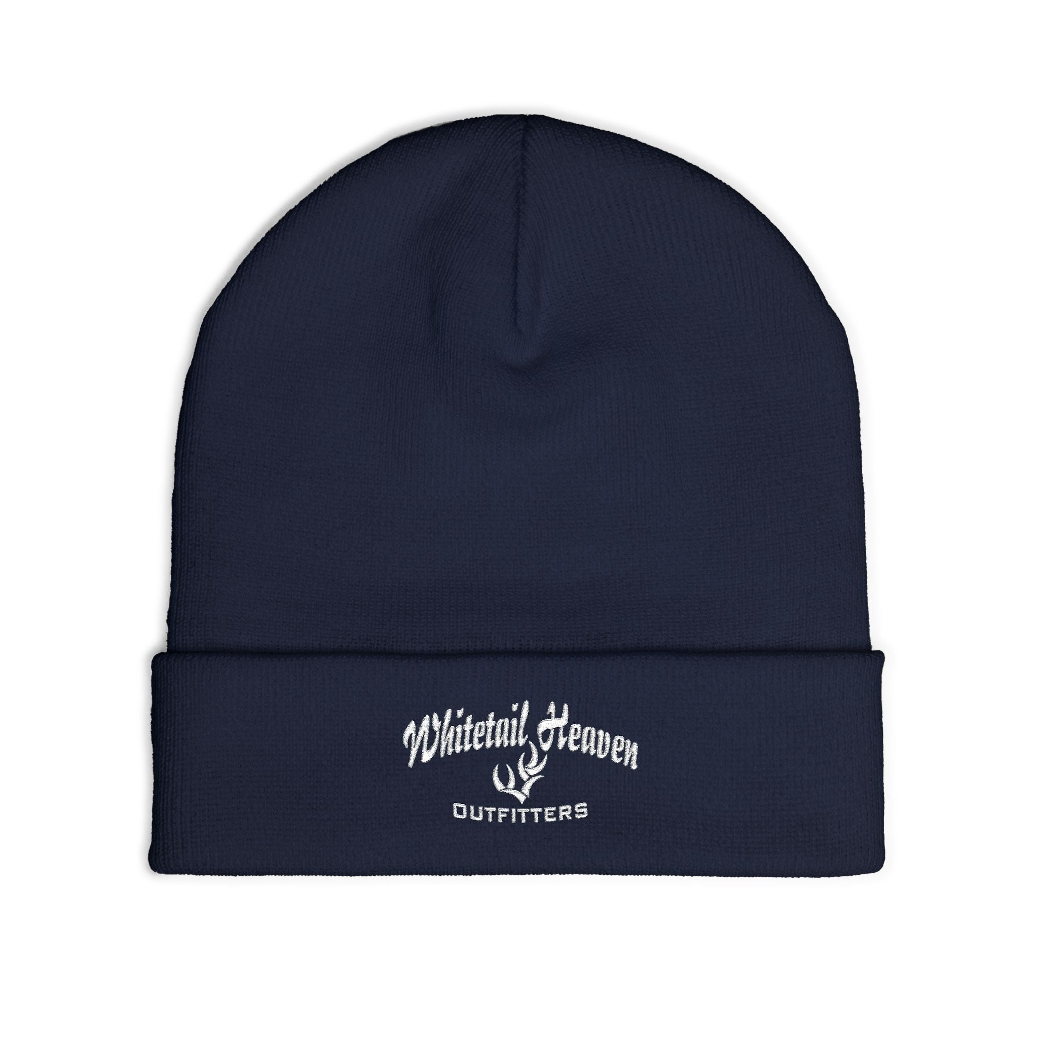 Embroidered 'Natural Woman' Knit Beanie — Cozy Winter Hat for Soulful Style