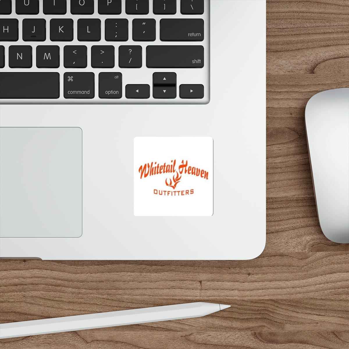 Whitetail Heaven Outfitters Sticker — Die-Cut Outdoor Logo Sticker