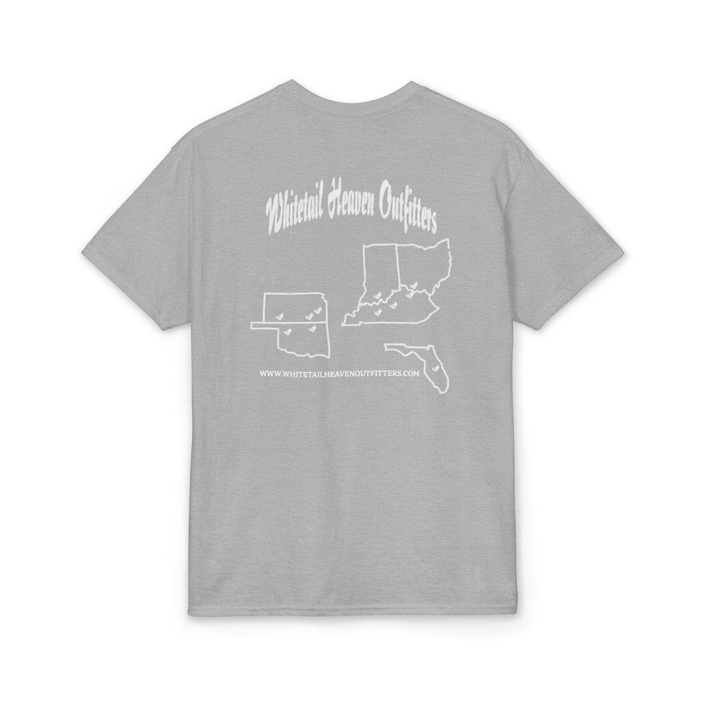 Whitetail Heaven Outfitters T-Shirt — Hunting Logo Tee