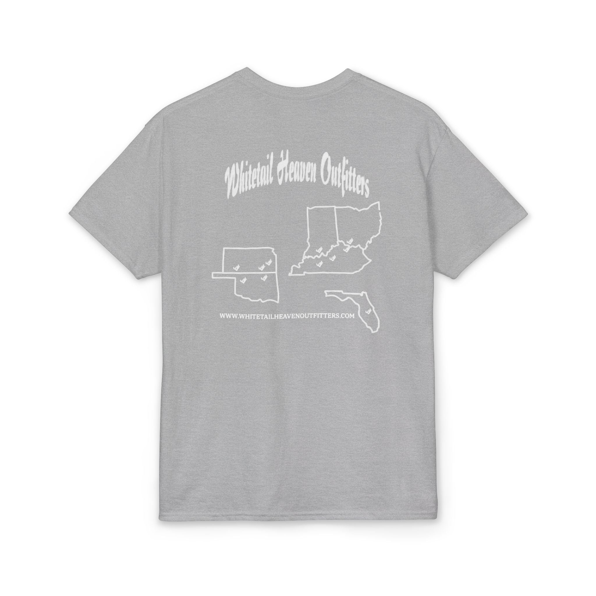 Whitetail Heaven Outfitters T-Shirt — Hunting Logo Tee