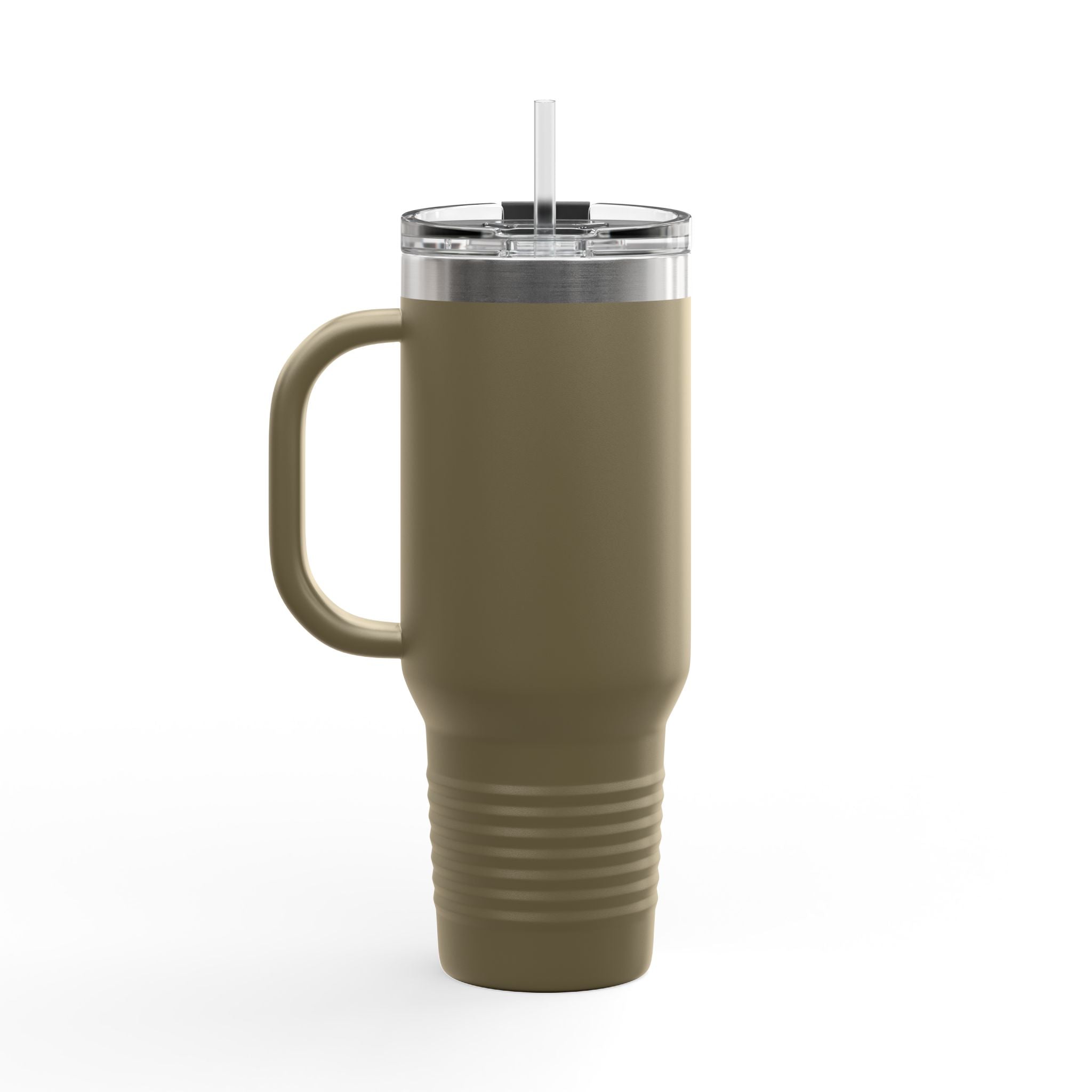 40oz Insulated Travel Mug – Whitetail Heaven Outfitters Logo Tumbler