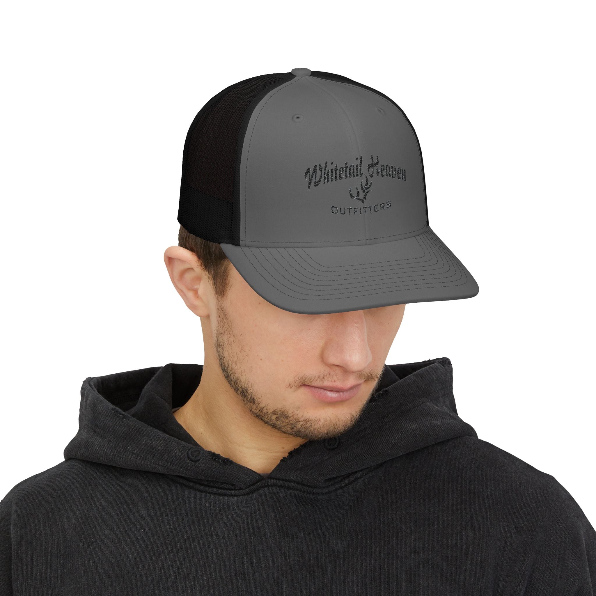 Whitetail Heaven Outfitters Embroidered Trucker Hat