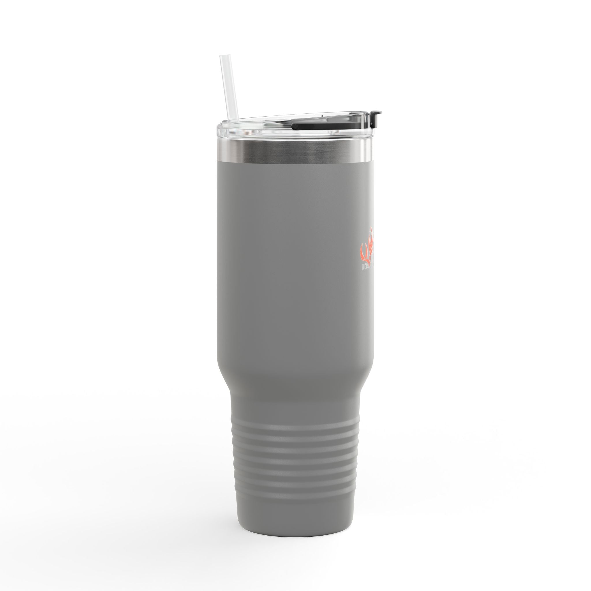 40oz Insulated Travel Mug – Whitetail Heaven Outfitters Logo Tumbler