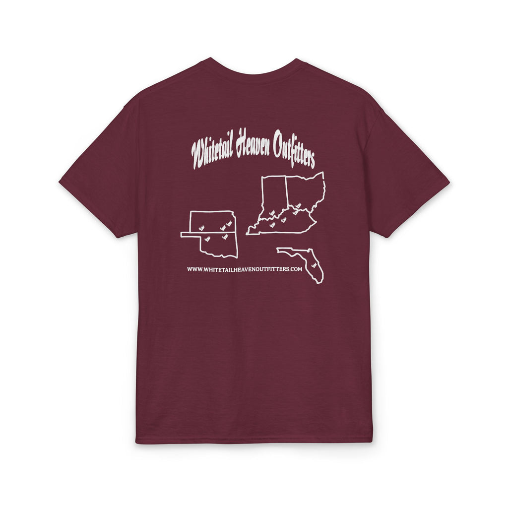 Whitetail Heaven Outfitters T-Shirt — Hunting Logo Tee