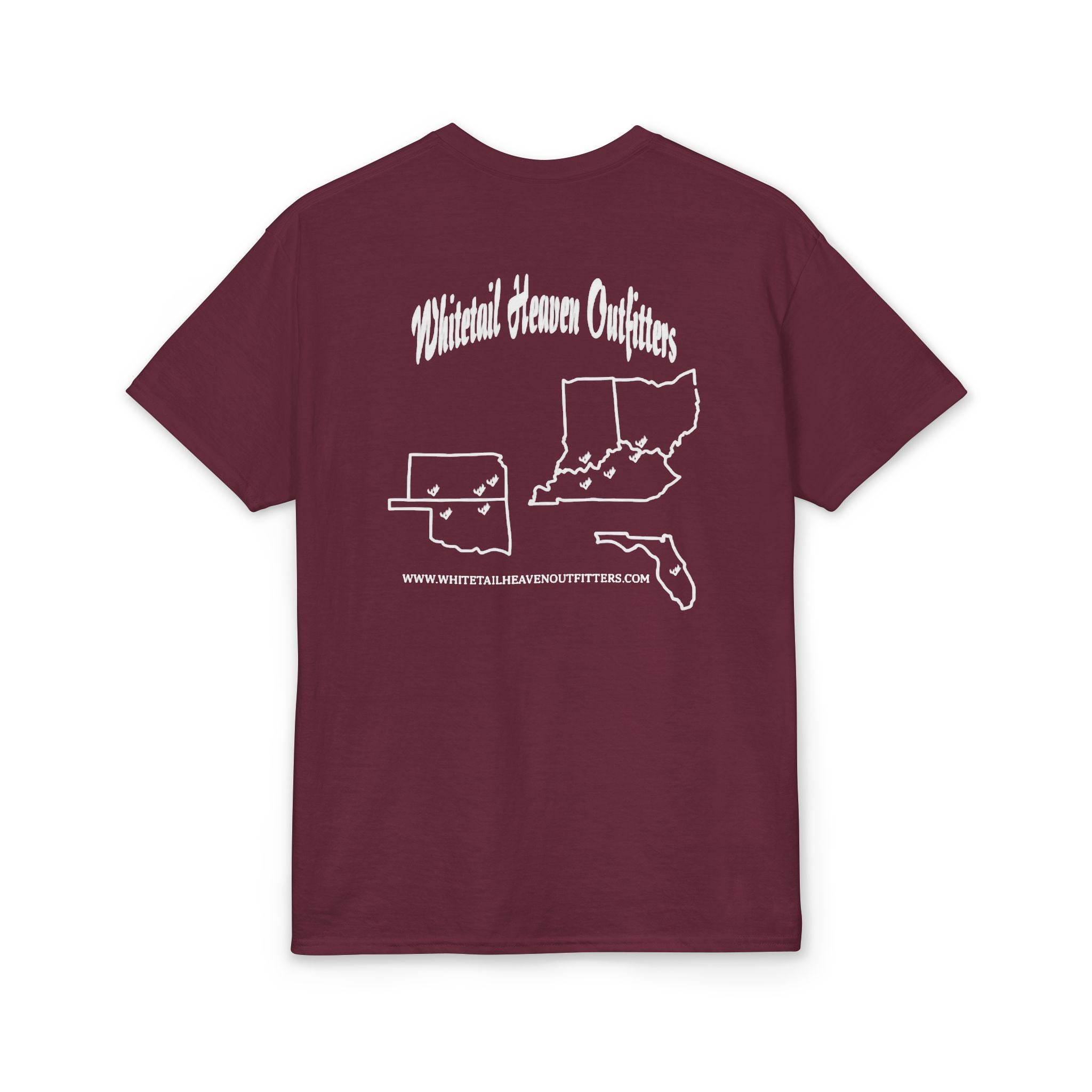 Whitetail Heaven Outfitters T-Shirt — Hunting Logo Tee