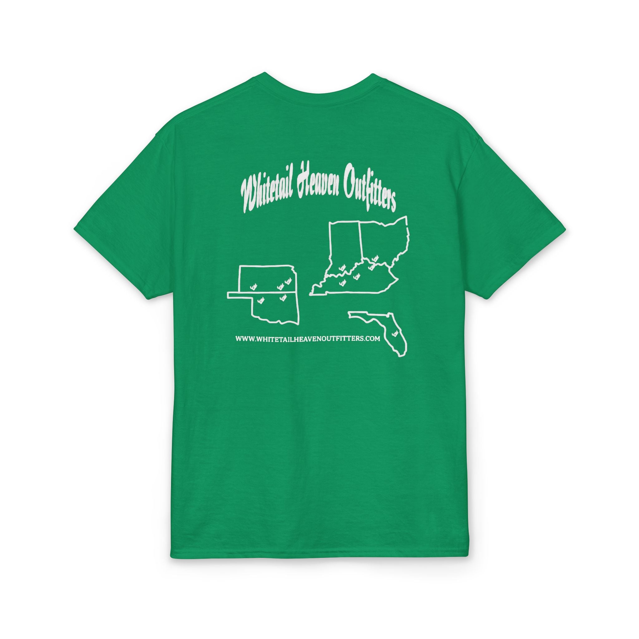 Whitetail Heaven Outfitters T-Shirt — Hunting Logo Tee