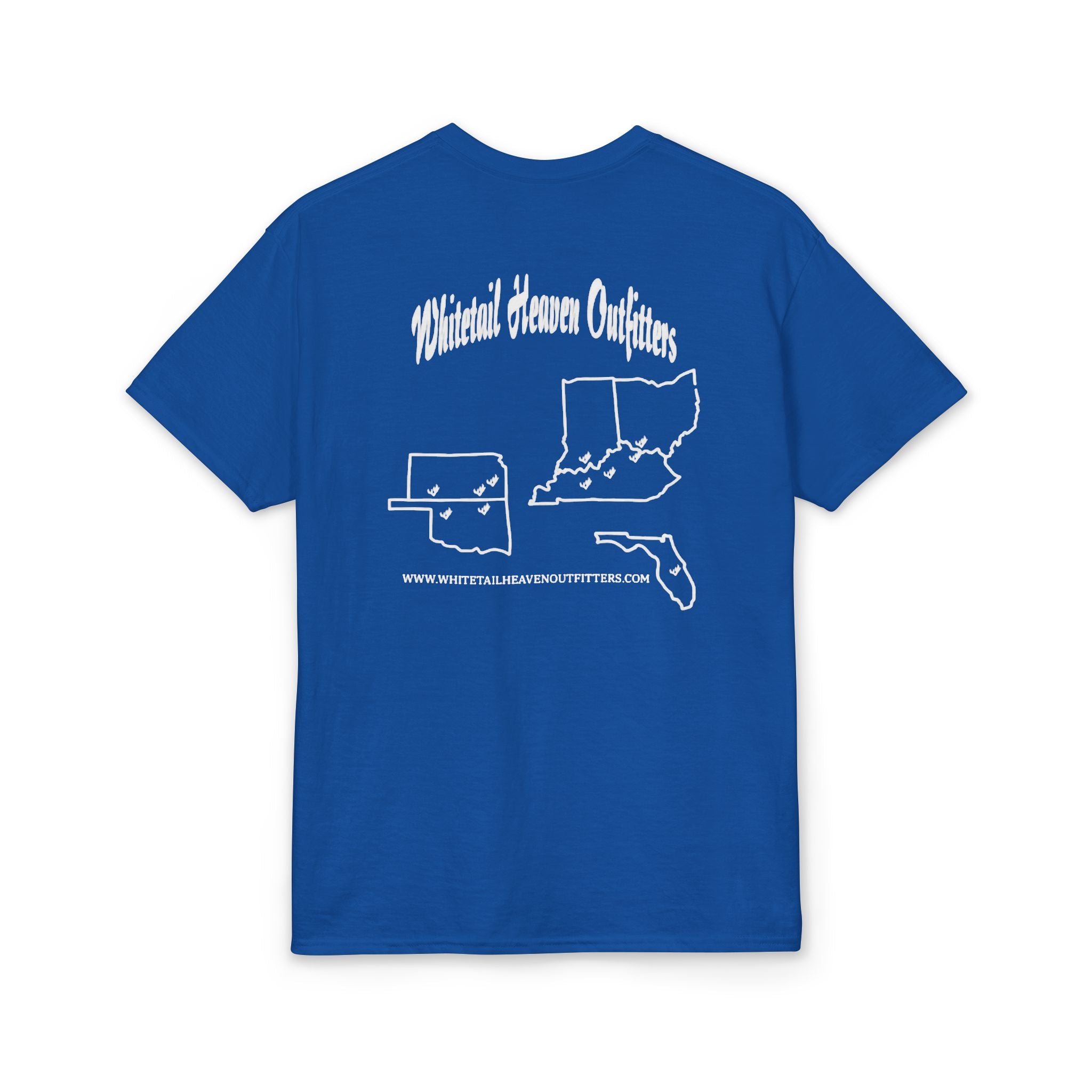 Whitetail Heaven Outfitters T-Shirt — Hunting Logo Tee
