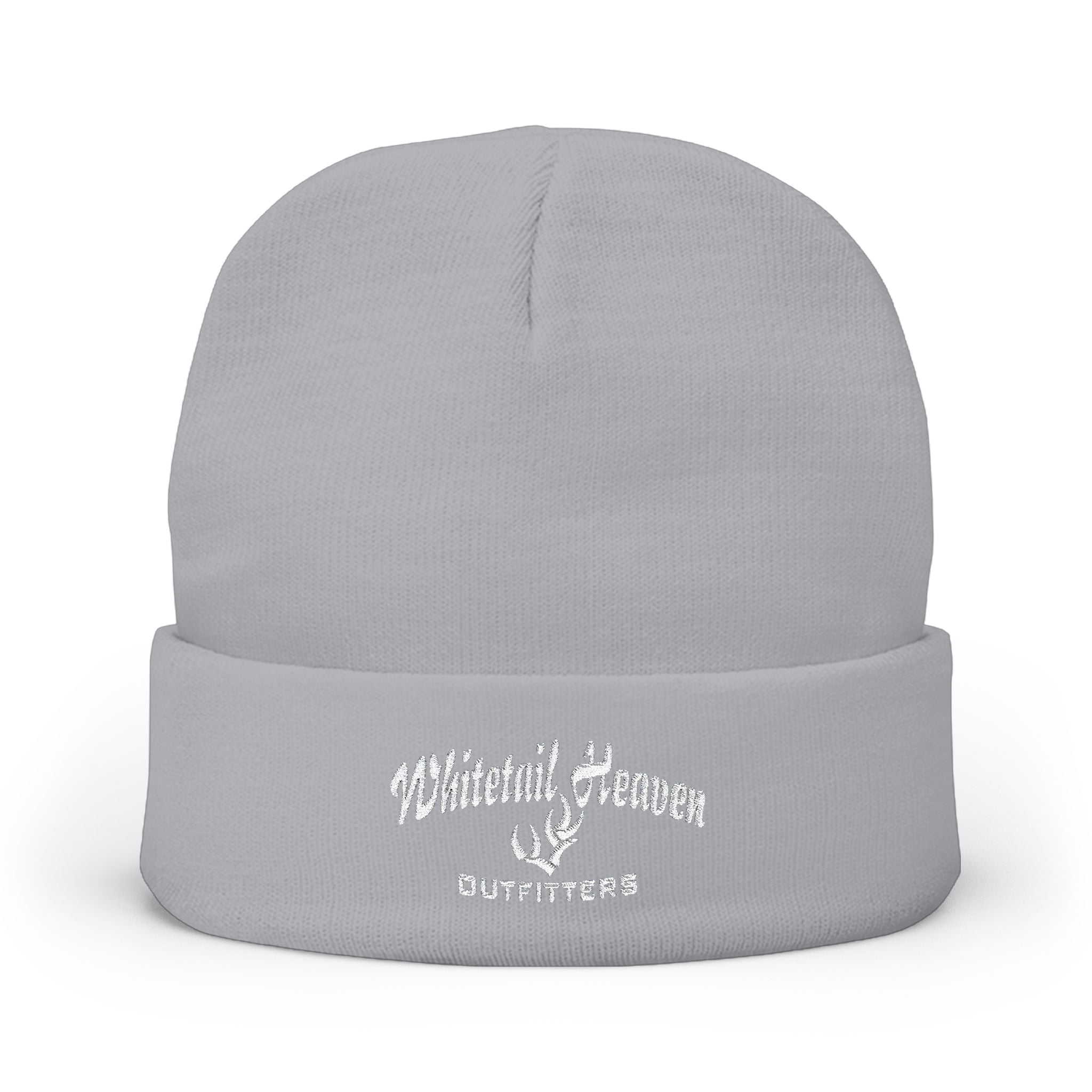 Embroidered 'Natural Woman' Knit Beanie — Cozy Winter Hat for Soulful Style