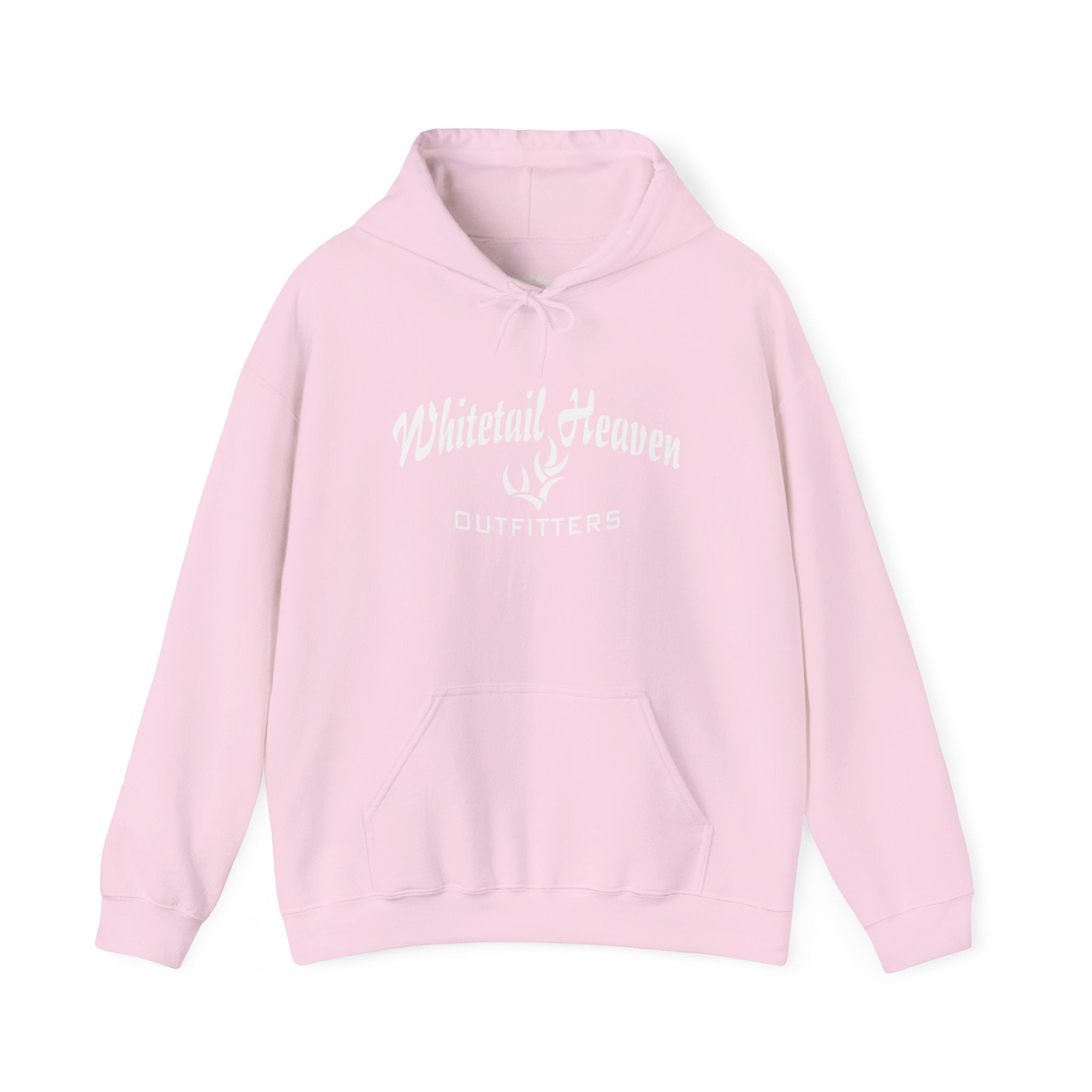 Whitetail Heaven Outfitters Hoodie — Hunting Brand Logo Pullover