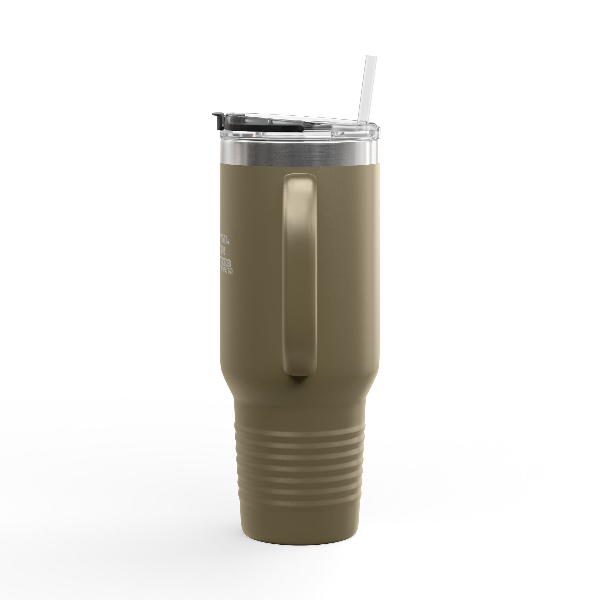 40oz Insulated Travel Mug – Whitetail Heaven Outfitters Logo Tumbler