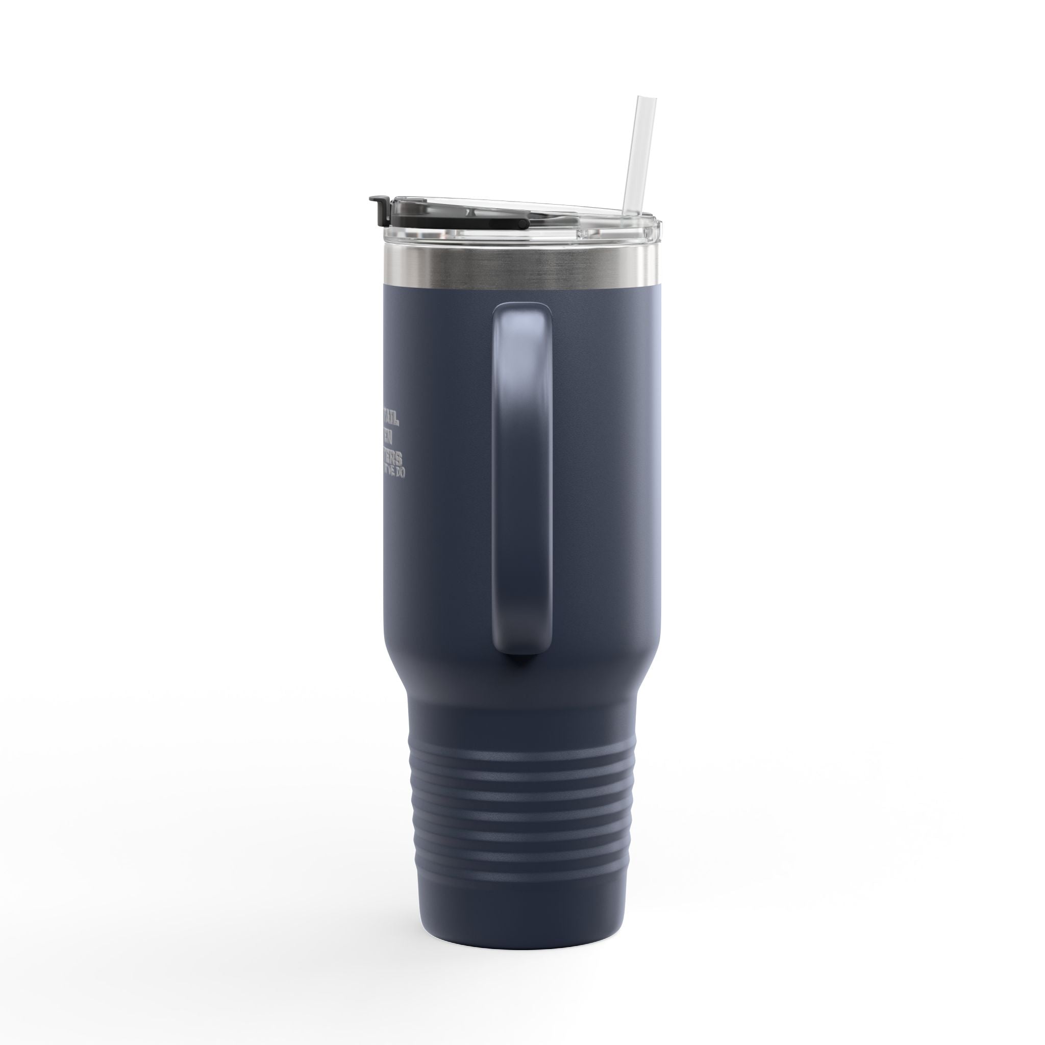 40oz Insulated Travel Mug – Whitetail Heaven Outfitters Logo Tumbler
