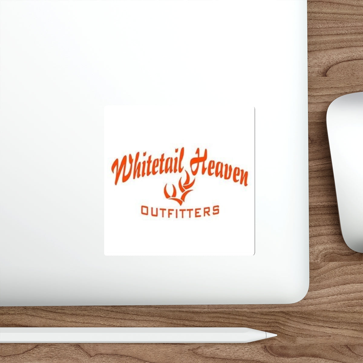 Whitetail Heaven Outfitters Sticker — Die-Cut Outdoor Logo Sticker