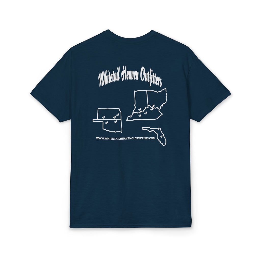Whitetail Heaven Outfitters T-Shirt — Hunting Logo Tee