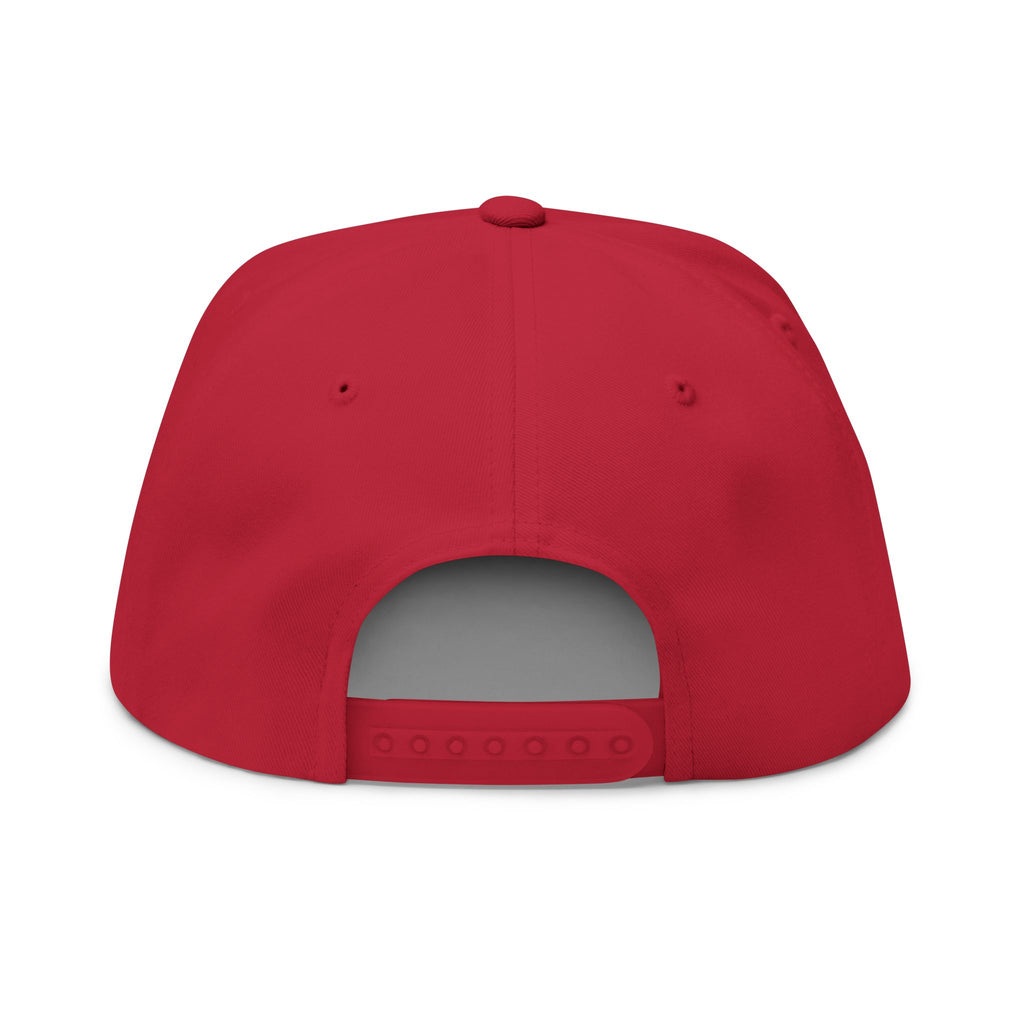 Flat Bill Cap (Embroidery)