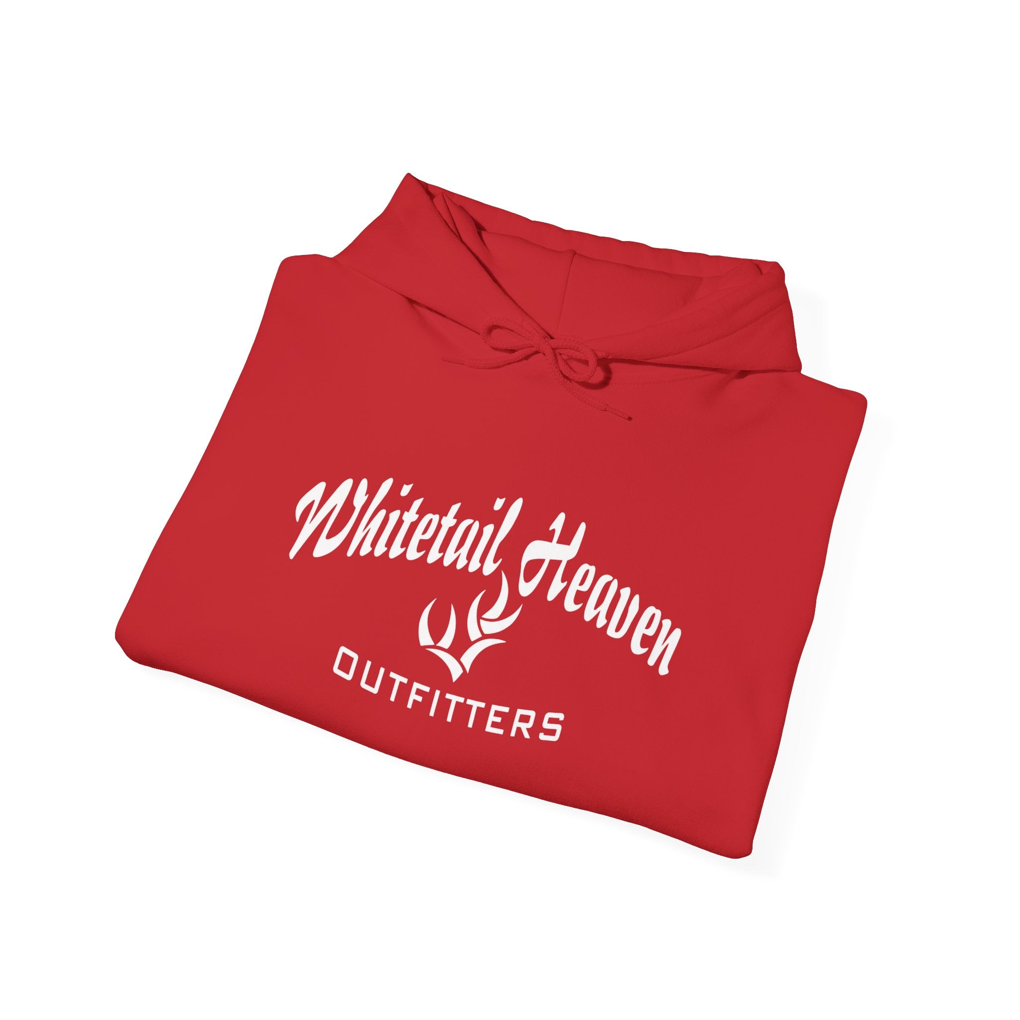 Whitetail Heaven Outfitters Hoodie — Hunting Brand Logo Pullover