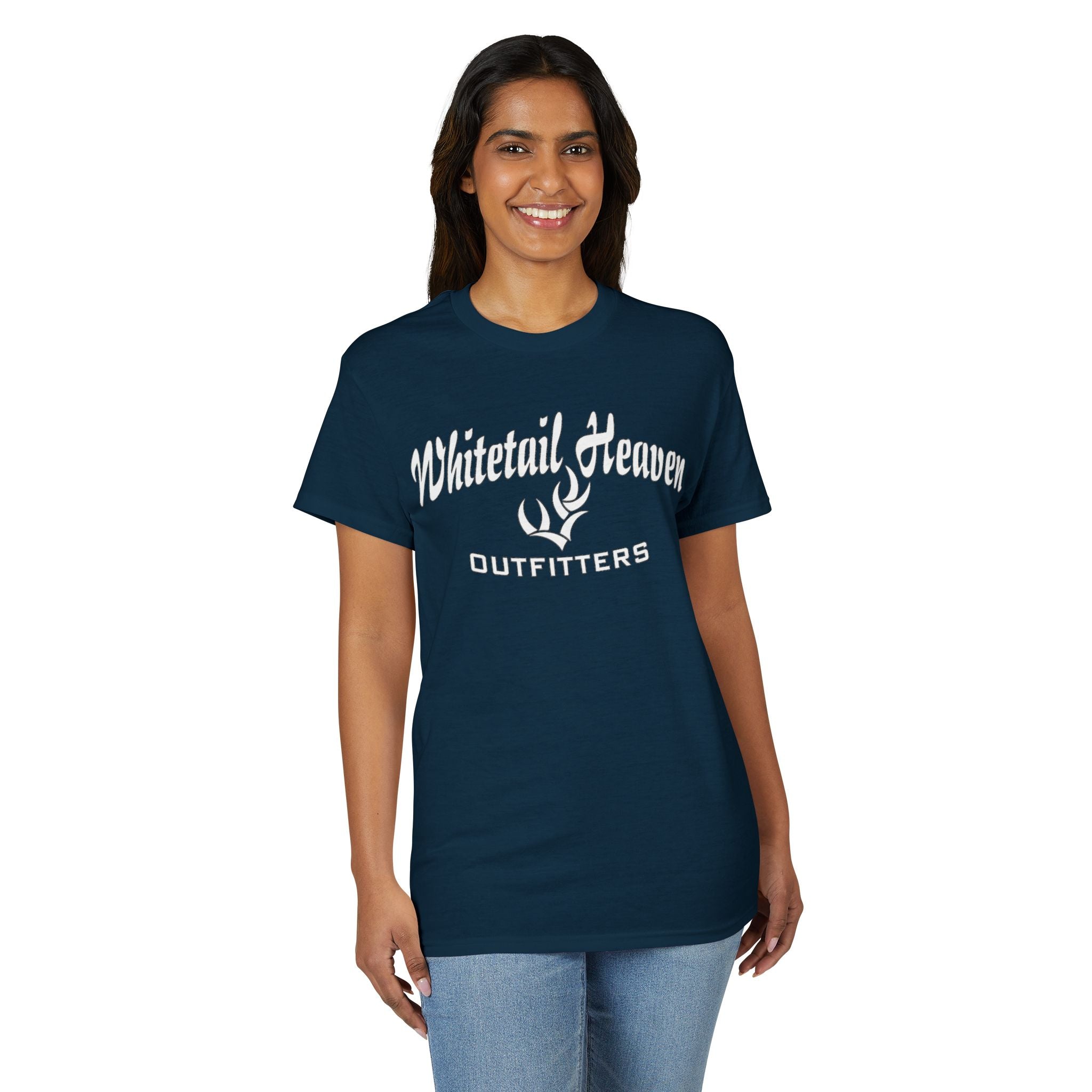Whitetail Heaven Outfitters T-Shirt — Hunting Logo Tee