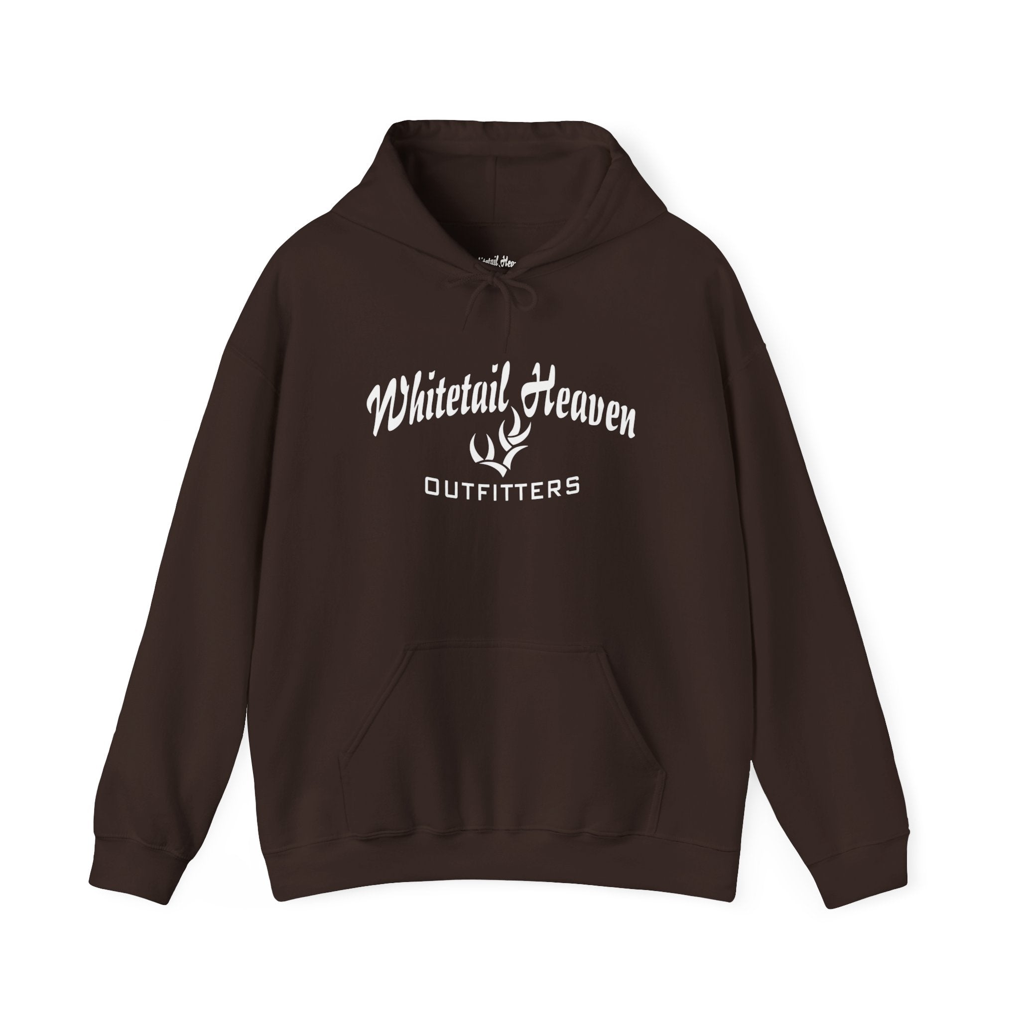 Whitetail Heaven Outfitters Hoodie — Hunting Brand Logo Pullover