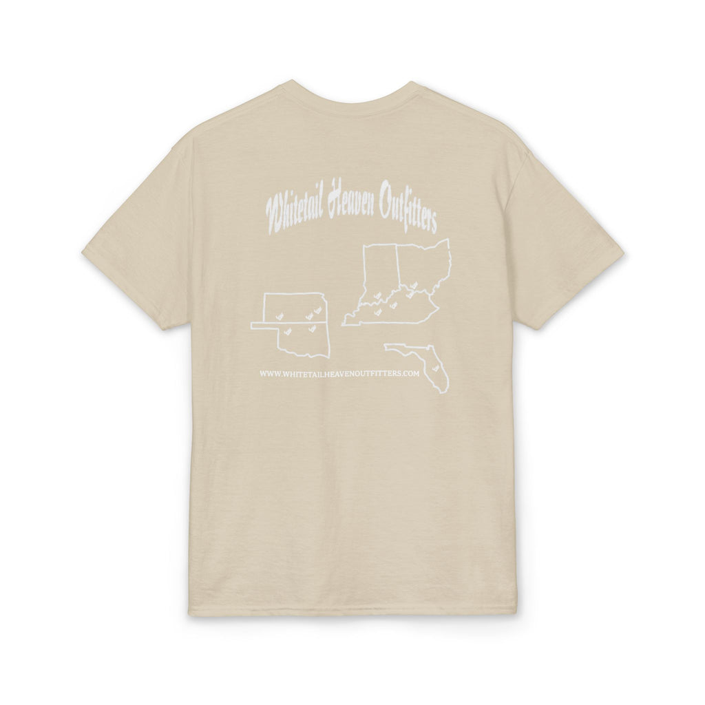 Whitetail Heaven Outfitters T-Shirt — Hunting Logo Tee