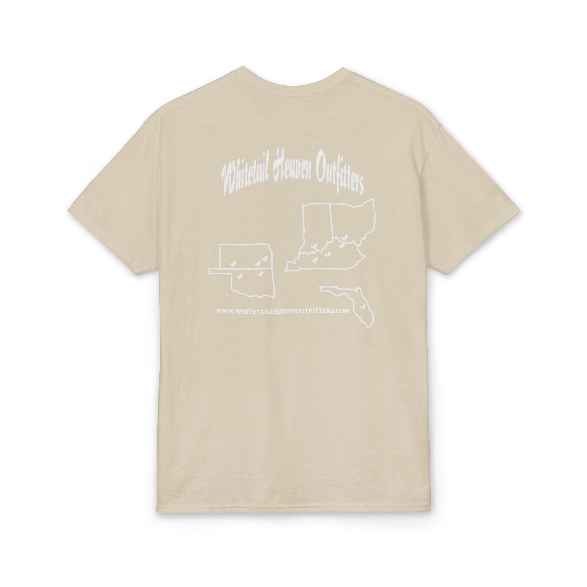Whitetail Heaven Outfitters T-Shirt — Hunting Logo Tee