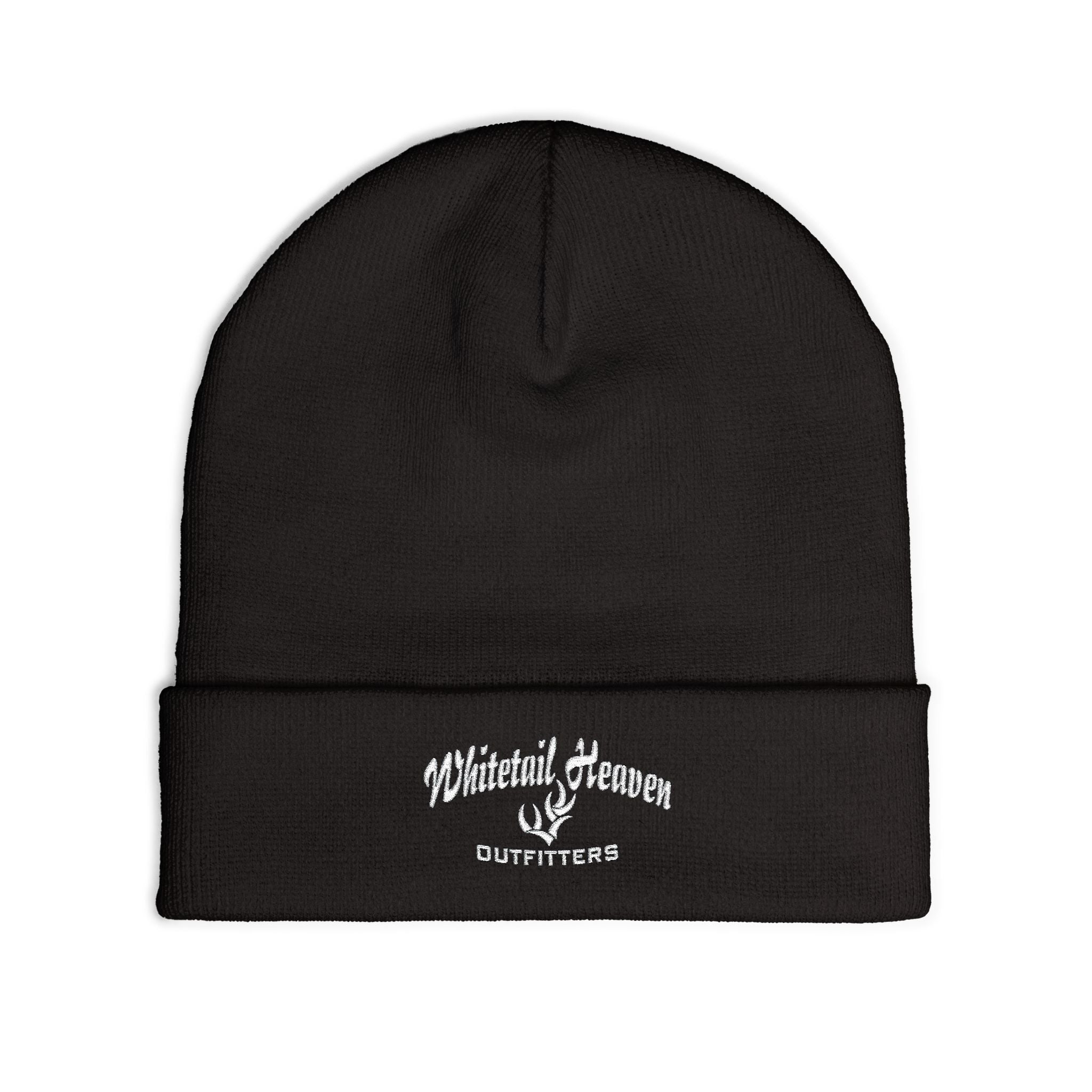 Embroidered 'Natural Woman' Knit Beanie — Cozy Winter Hat for Soulful Style
