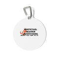 Whitetail Heaven Outfitters Pet ID Tag – “Nobody Does What We Do” Round Dog & Cat Tag