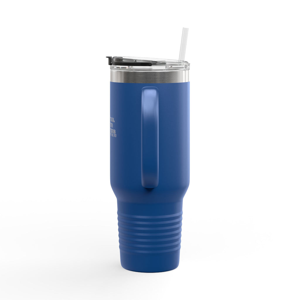 40oz Insulated Travel Mug – Whitetail Heaven Outfitters Logo Tumbler