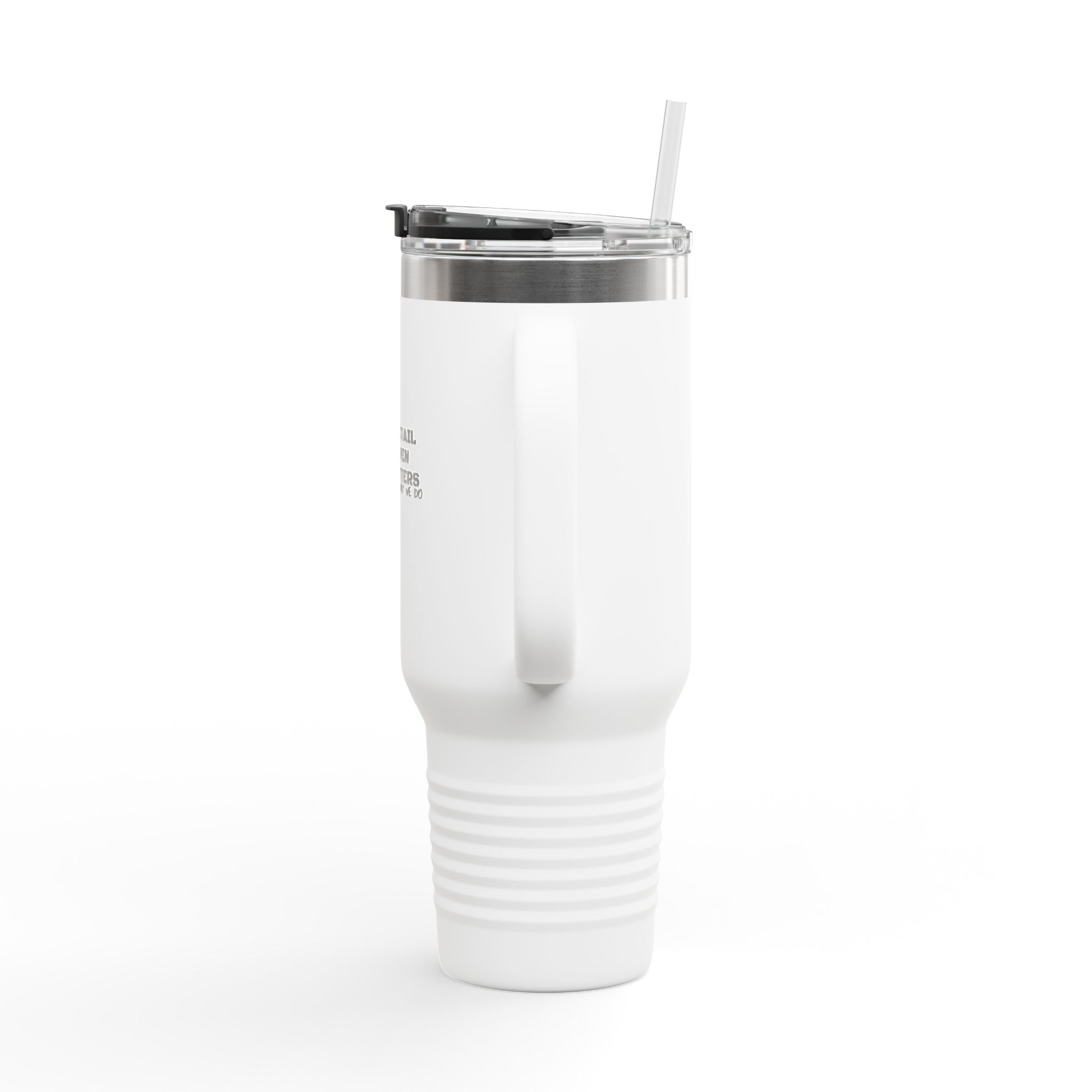 40oz Insulated Travel Mug – Whitetail Heaven Outfitters Logo Tumbler