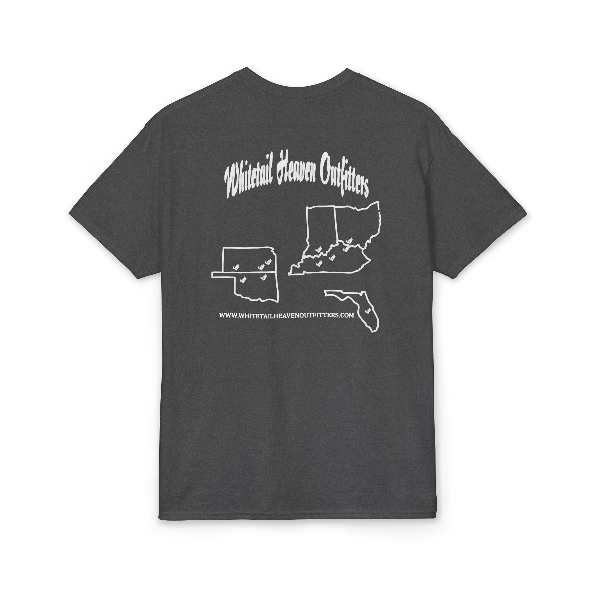 Whitetail Heaven Outfitters T-Shirt — Hunting Logo Tee