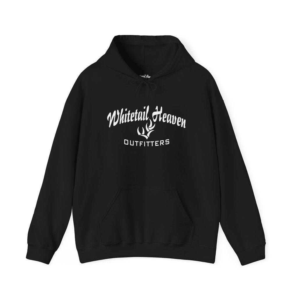 Whitetail Heaven Outfitters Hoodie — Hunting Brand Logo Pullover