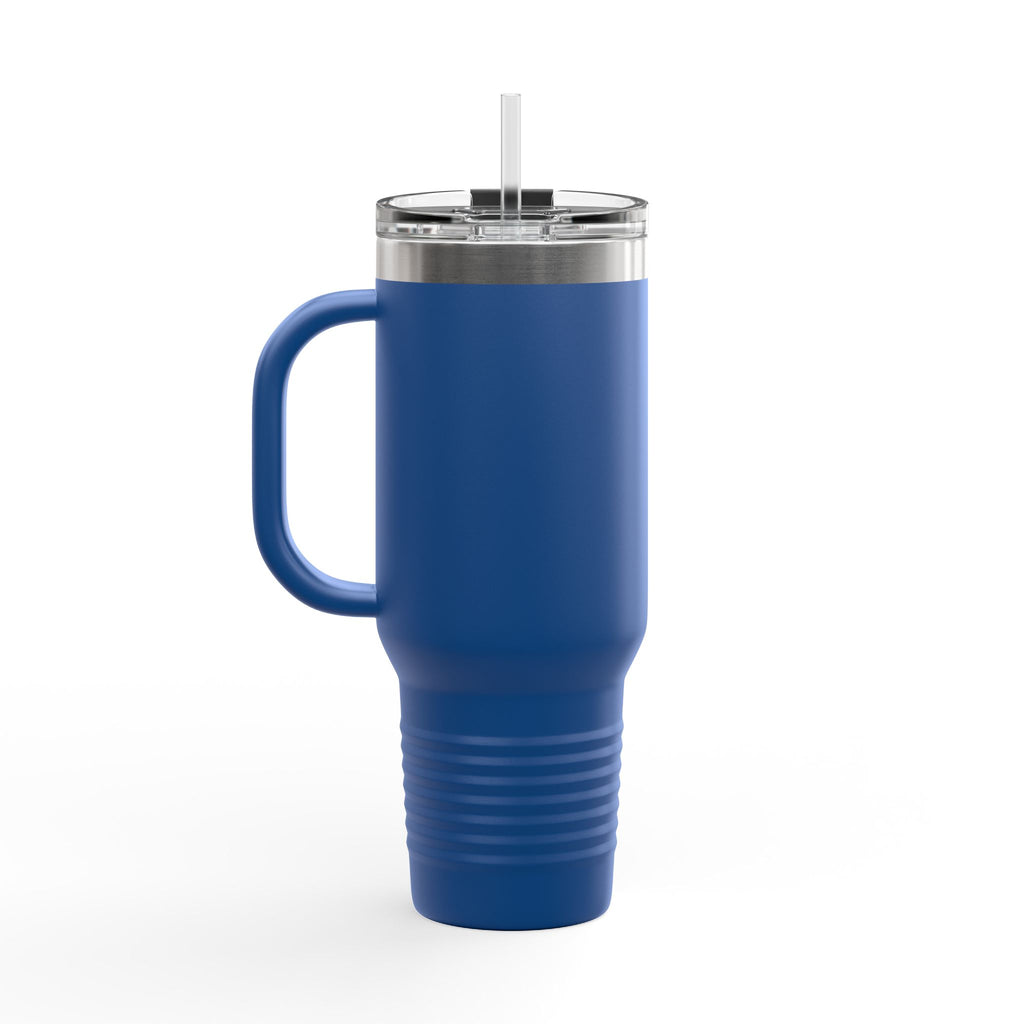 40oz Insulated Travel Mug – Whitetail Heaven Outfitters Logo Tumbler