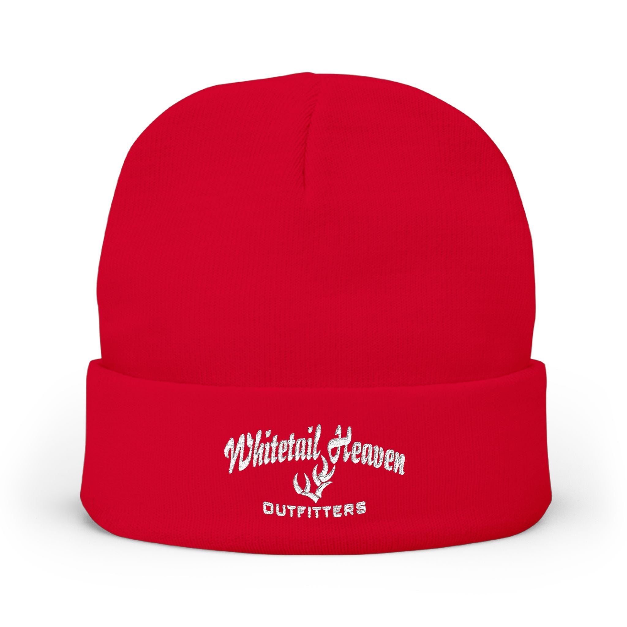Embroidered 'Natural Woman' Knit Beanie — Cozy Winter Hat for Soulful Style