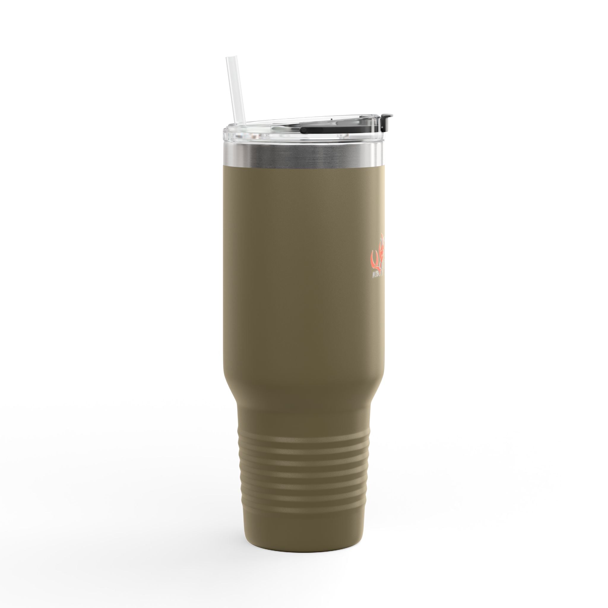 40oz Insulated Travel Mug – Whitetail Heaven Outfitters Logo Tumbler