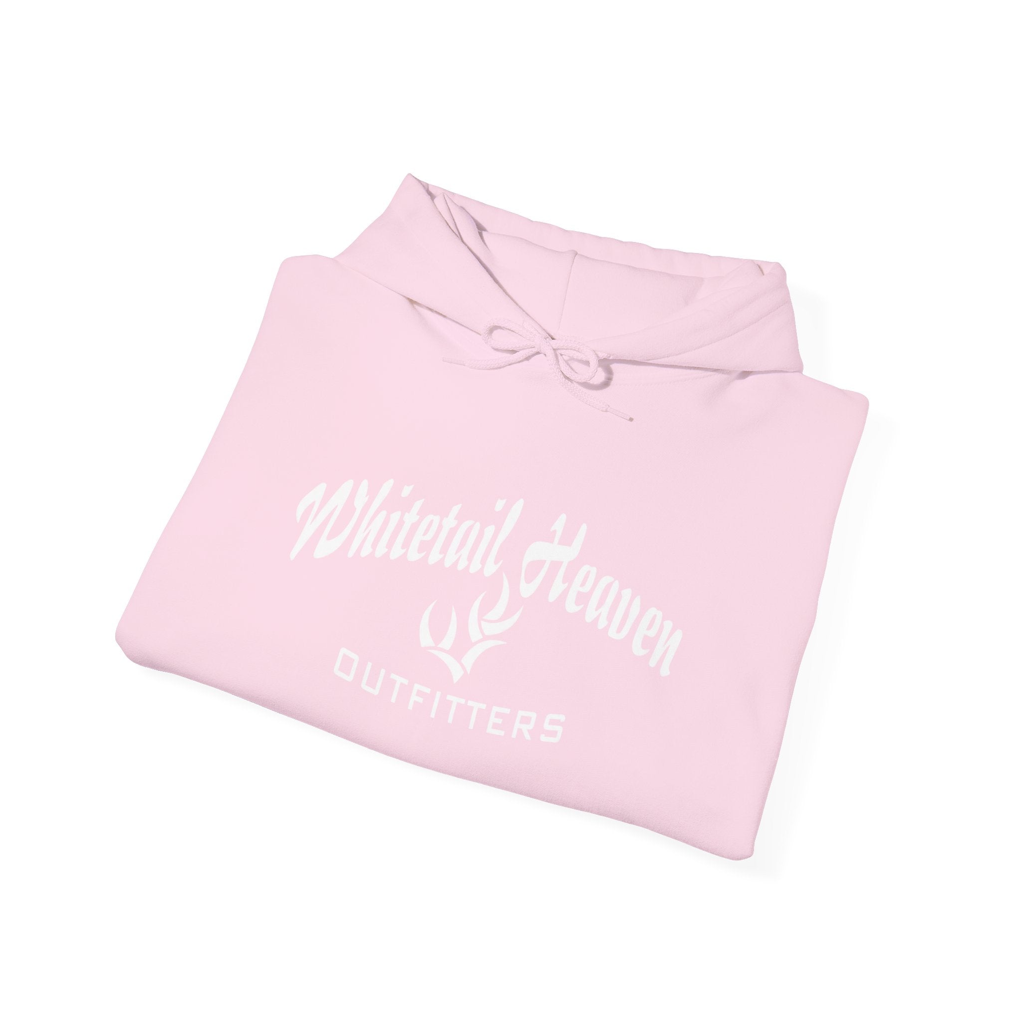 Whitetail Heaven Outfitters Hoodie — Hunting Brand Logo Pullover