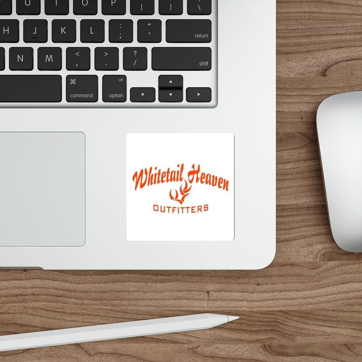 Whitetail Heaven Outfitters Sticker — Die-Cut Outdoor Logo Sticker