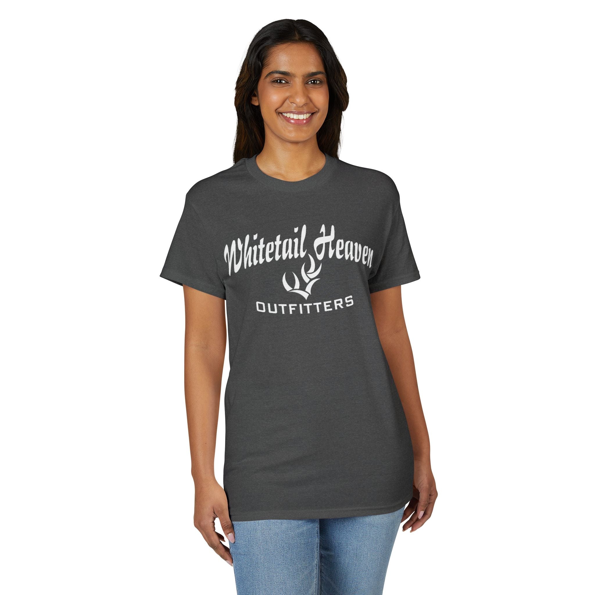 Whitetail Heaven Outfitters T-Shirt — Hunting Logo Tee