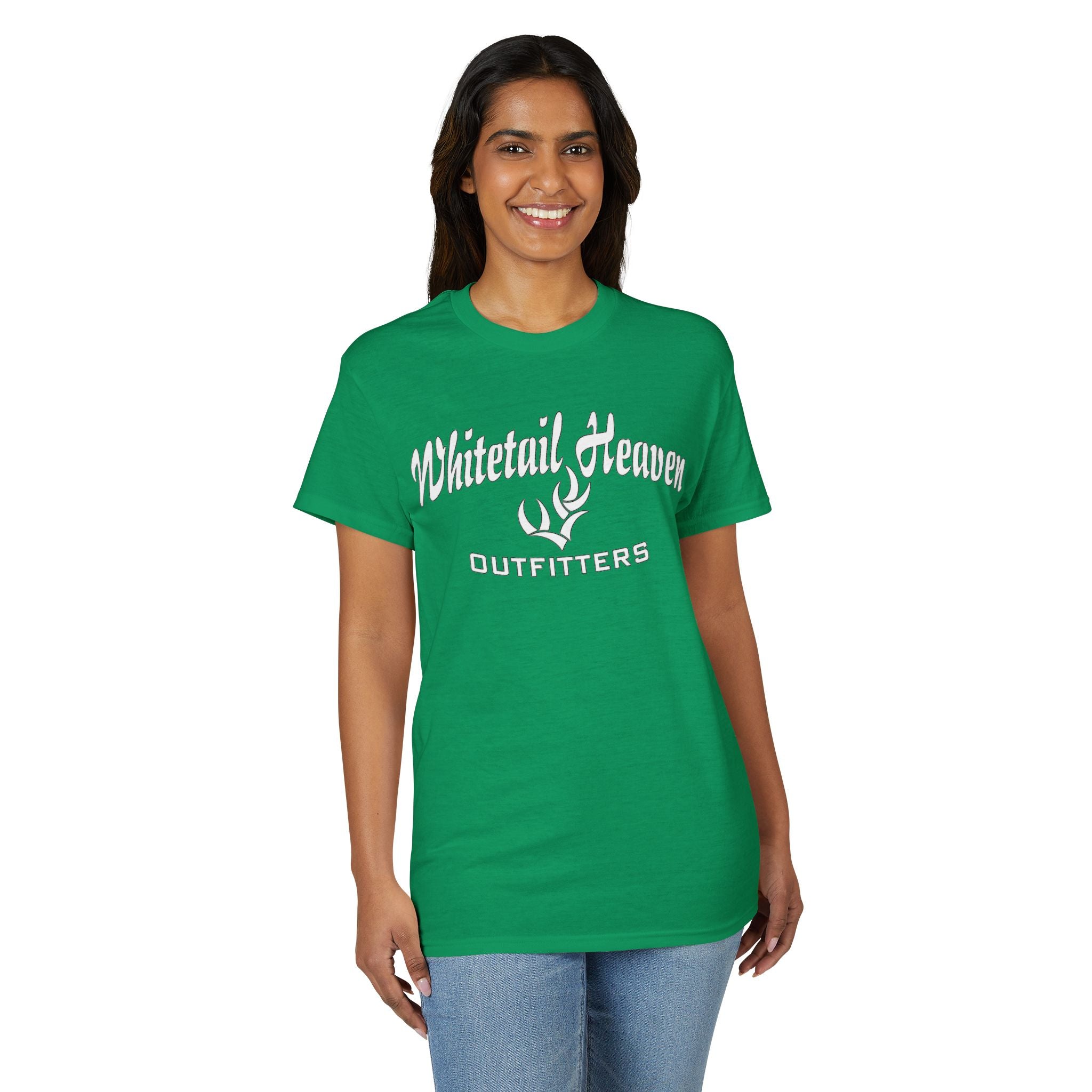 Whitetail Heaven Outfitters T-Shirt — Hunting Logo Tee