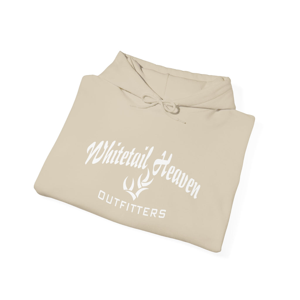 Whitetail Heaven Outfitters Hoodie — Hunting Brand Logo Pullover