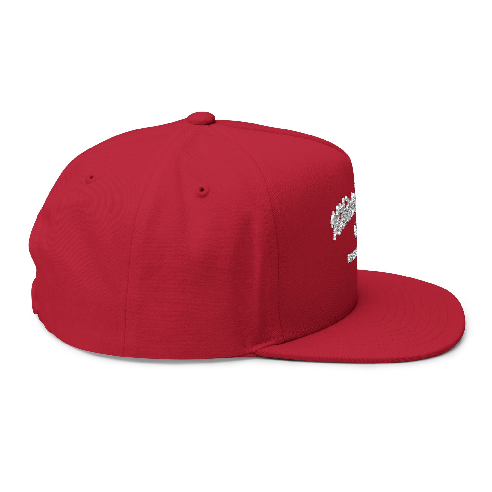 Flat Bill Cap (Embroidery)