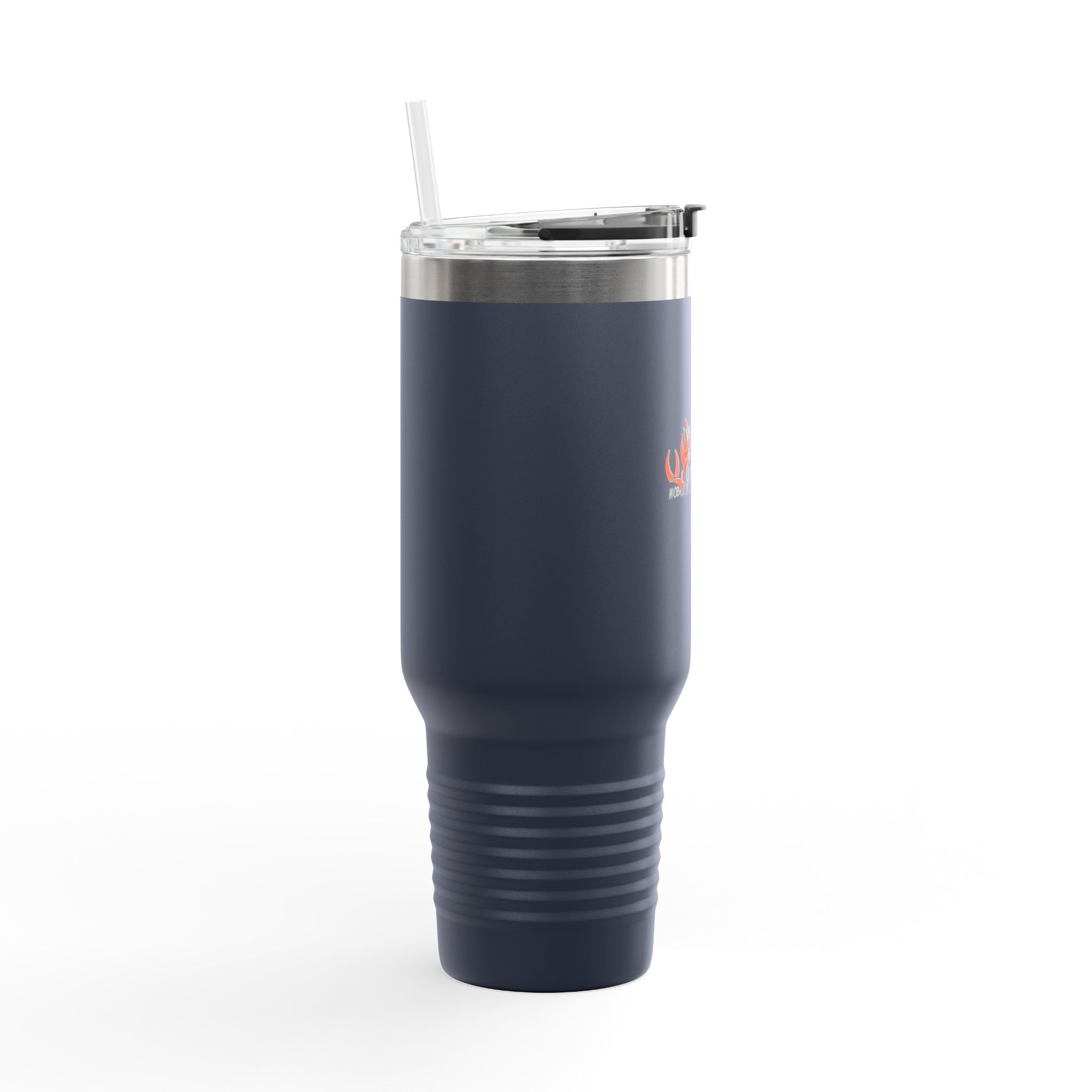 40oz Insulated Travel Mug – Whitetail Heaven Outfitters Logo Tumbler