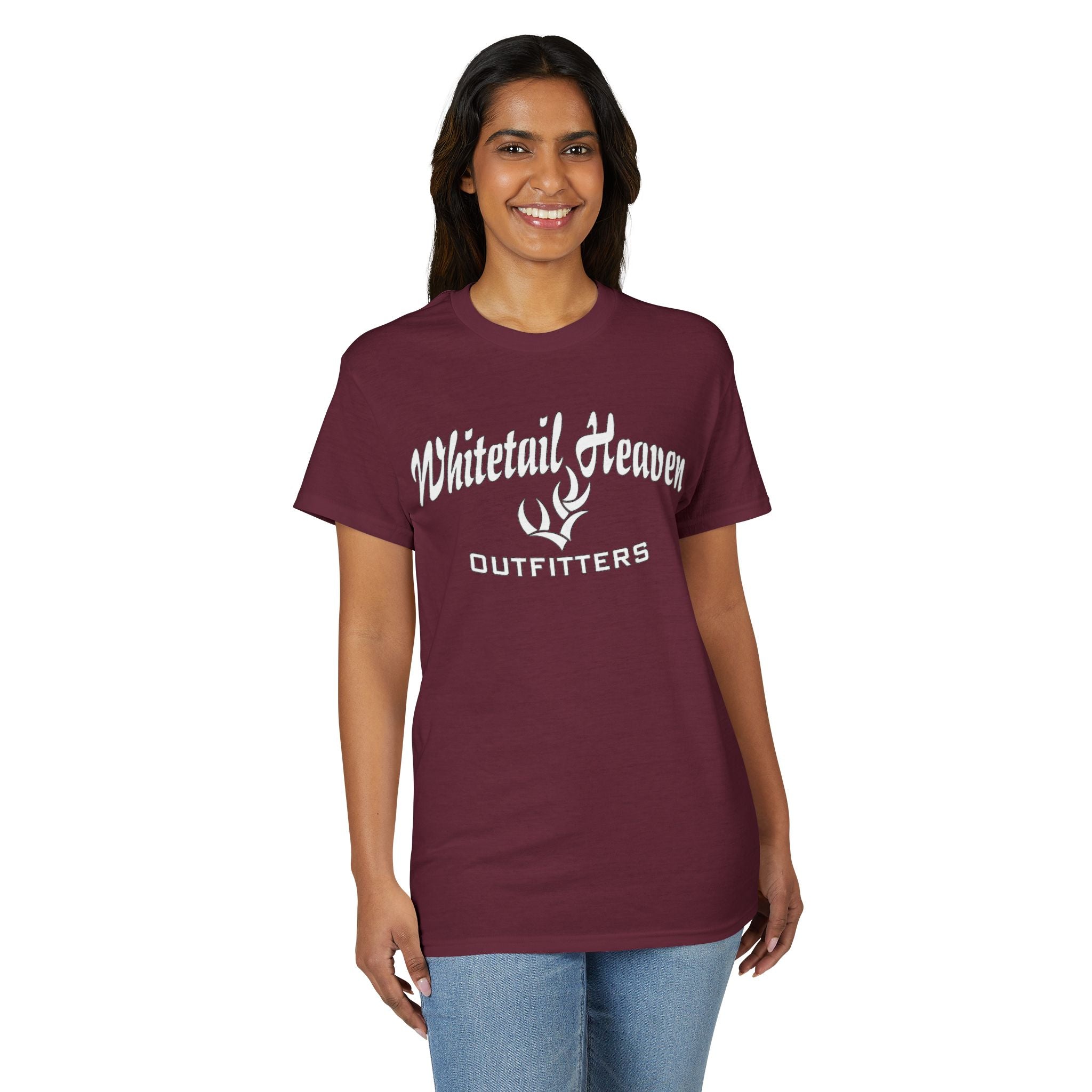 Whitetail Heaven Outfitters T-Shirt — Hunting Logo Tee