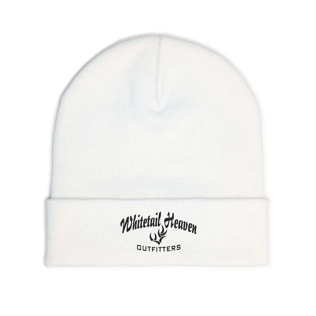 Embroidered Beanie — "Whitetail Heaven Outfitters" Knit Cap