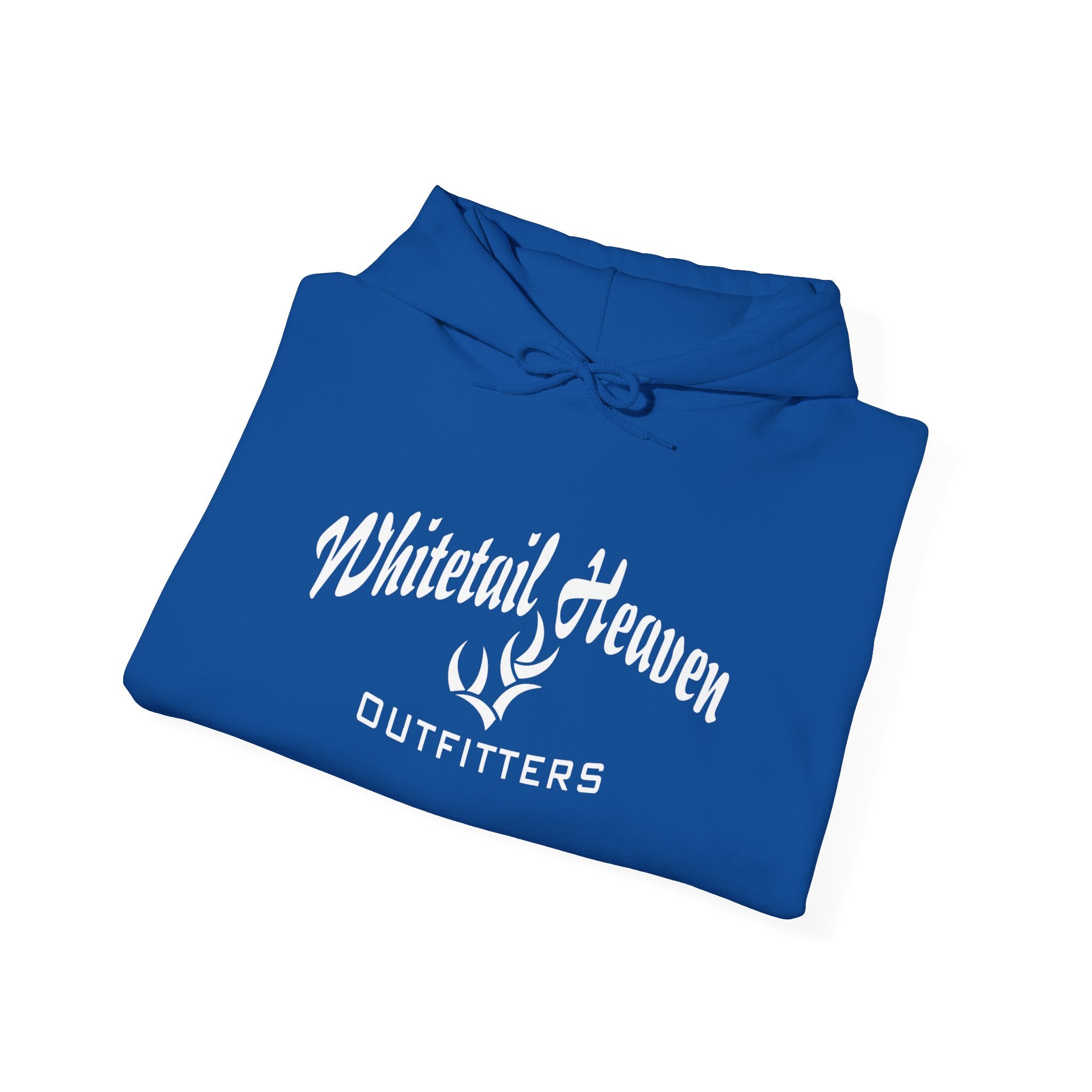Whitetail Heaven Outfitters Hoodie — Hunting Brand Logo Pullover