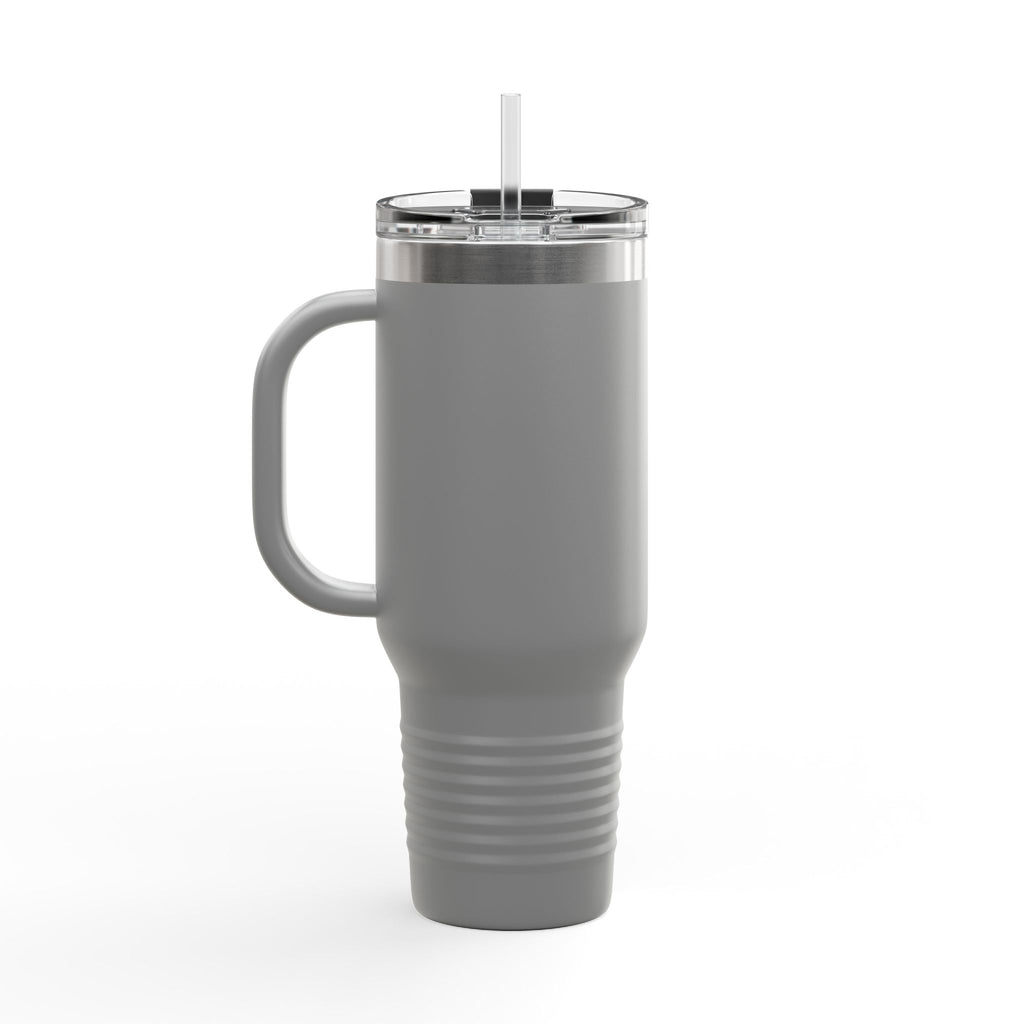40oz Insulated Travel Mug – Whitetail Heaven Outfitters Logo Tumbler