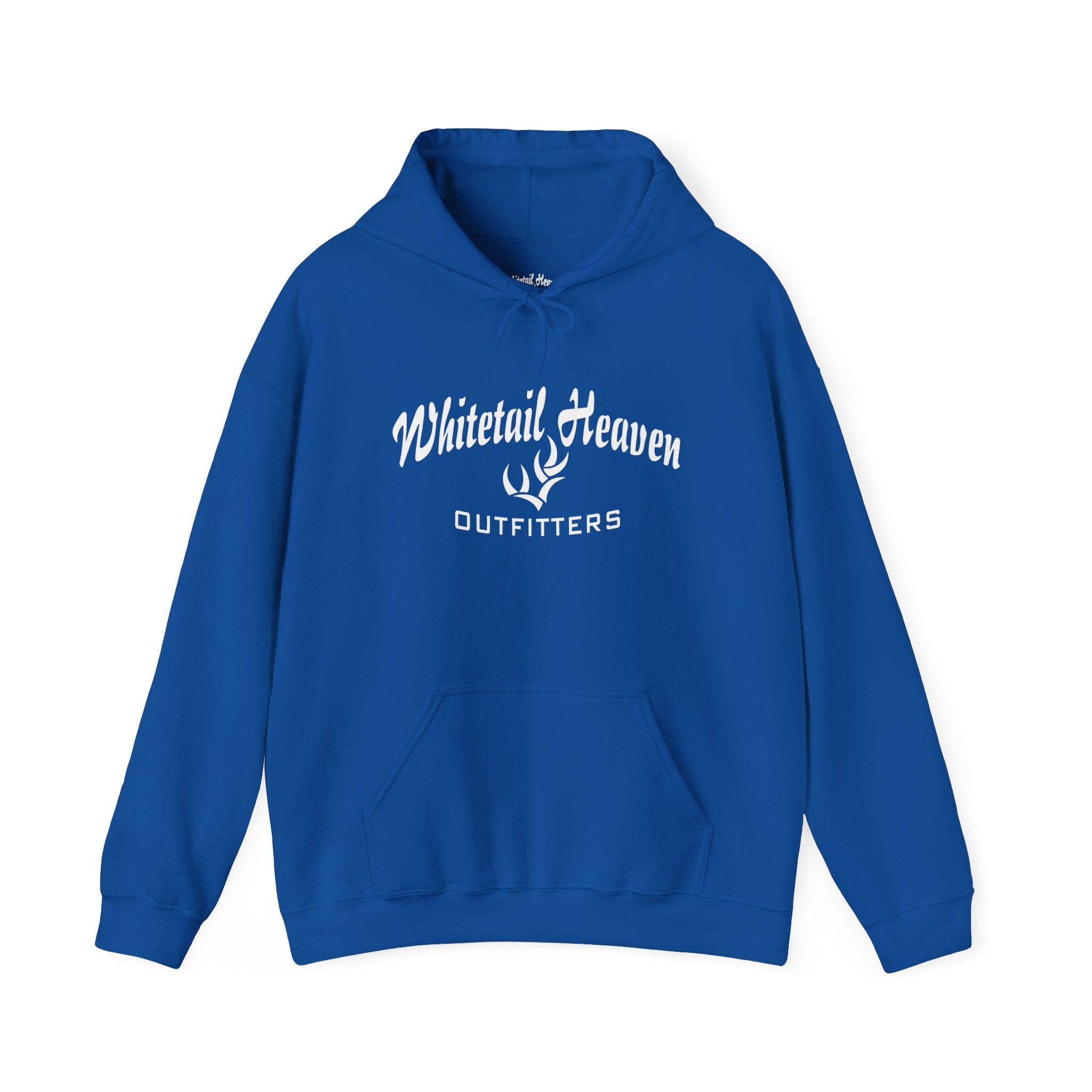 Whitetail Heaven Outfitters Hoodie — Hunting Brand Logo Pullover