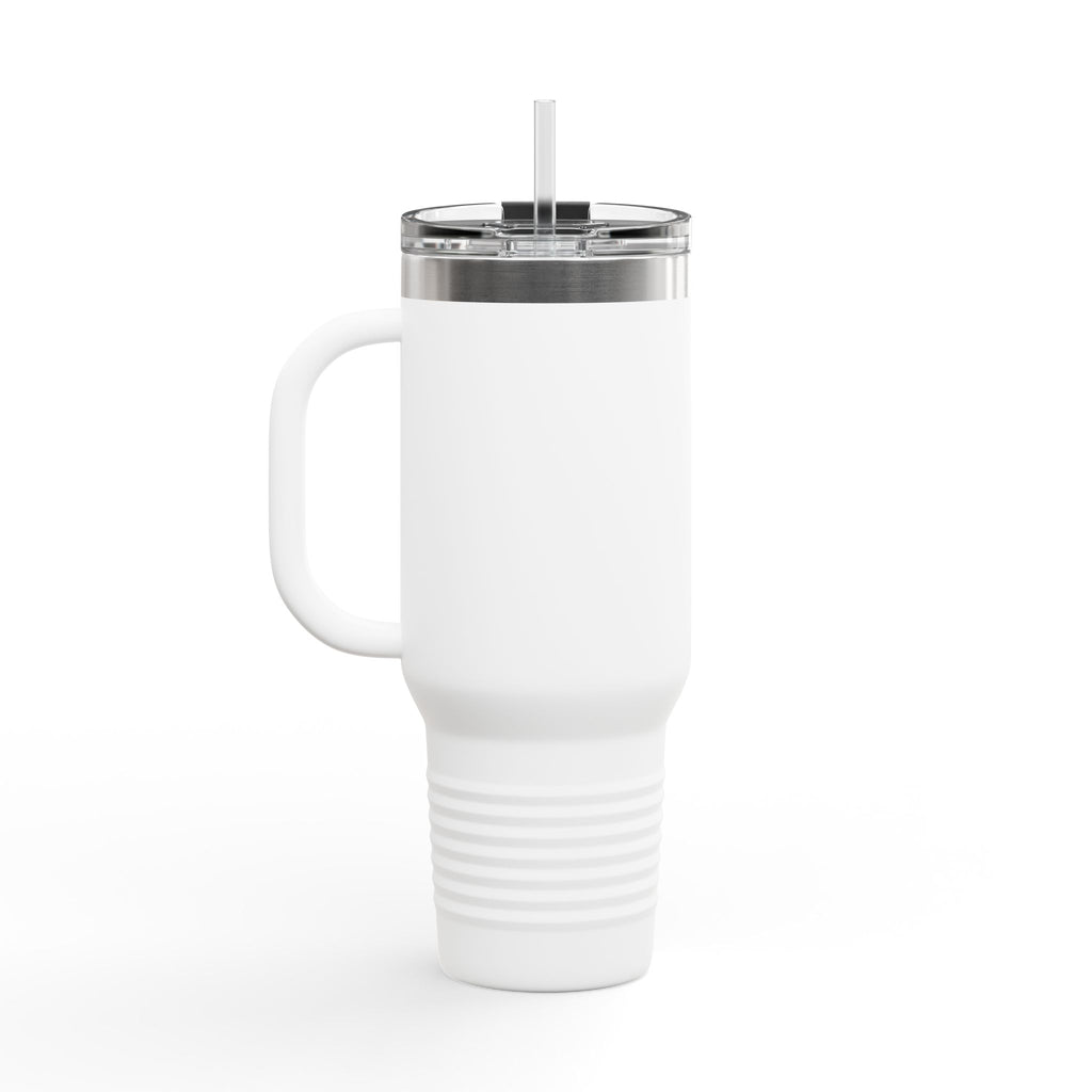 40oz Insulated Travel Mug – Whitetail Heaven Outfitters Logo Tumbler