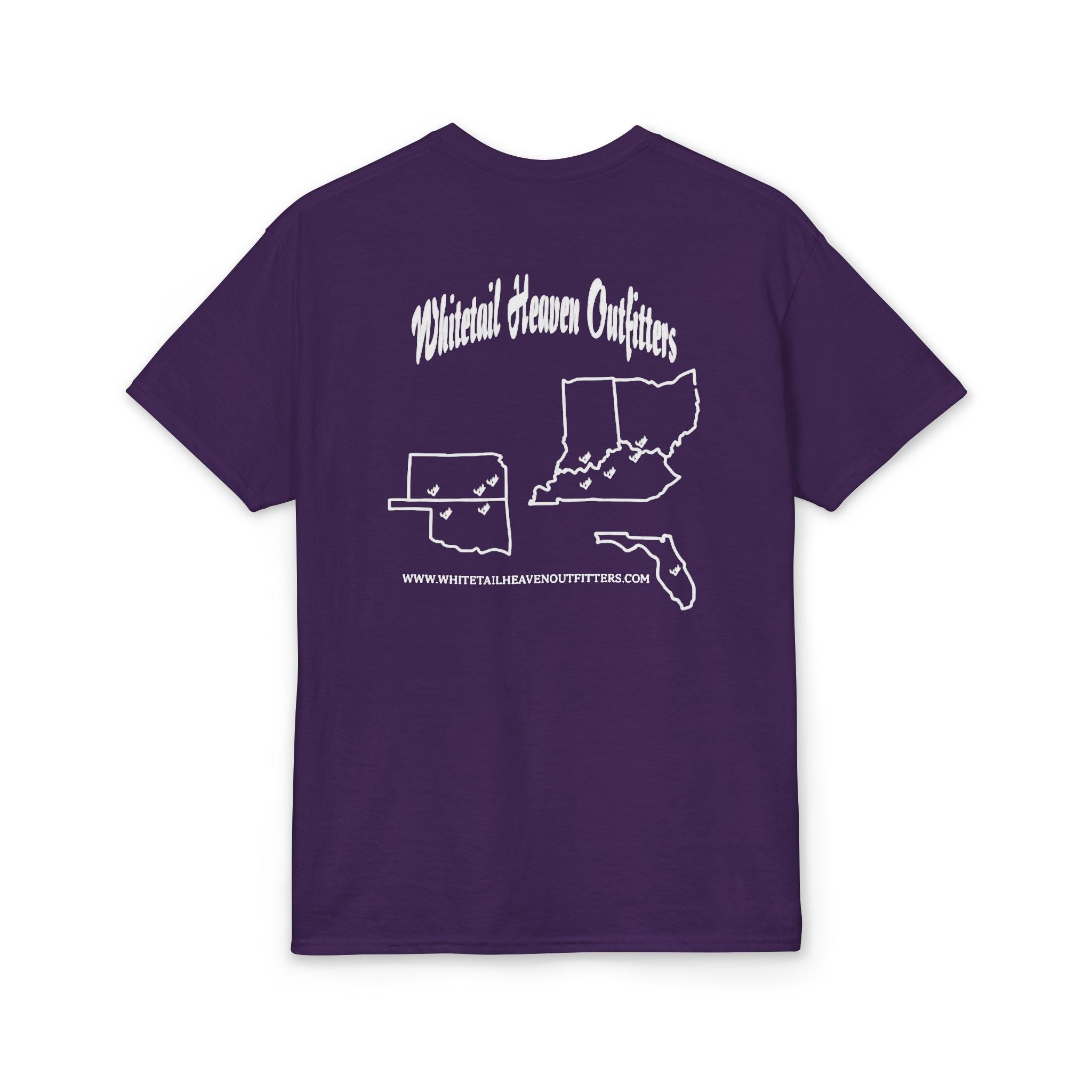Whitetail Heaven Outfitters T-Shirt — Hunting Logo Tee