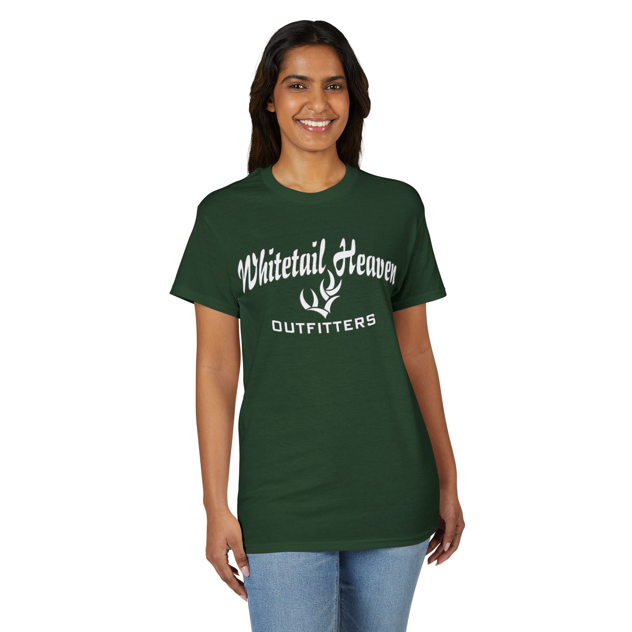 Whitetail Heaven Outfitters T-Shirt — Hunting Logo Tee