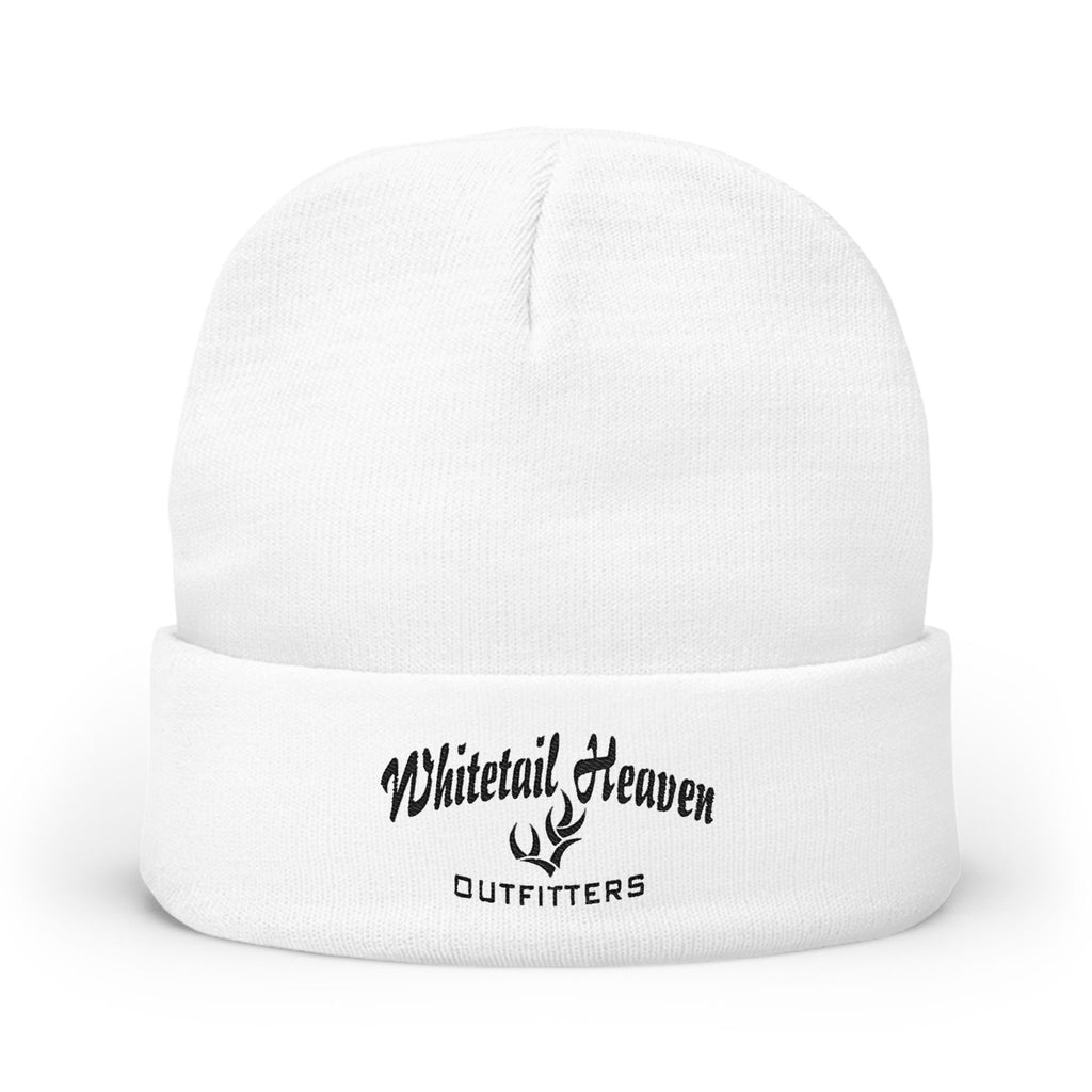 Embroidered Beanie — "Whitetail Heaven Outfitters" Knit Cap