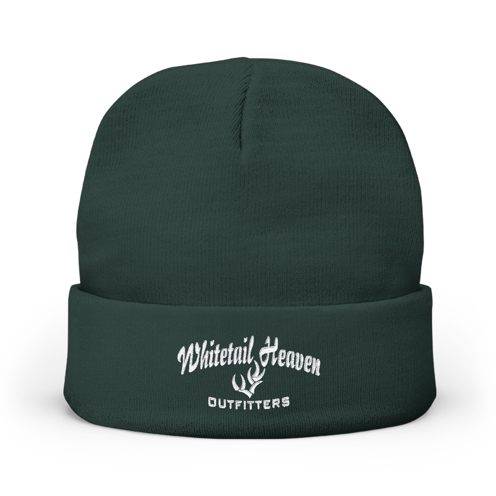 Embroidered 'Natural Woman' Knit Beanie — Cozy Winter Hat for Soulful Style